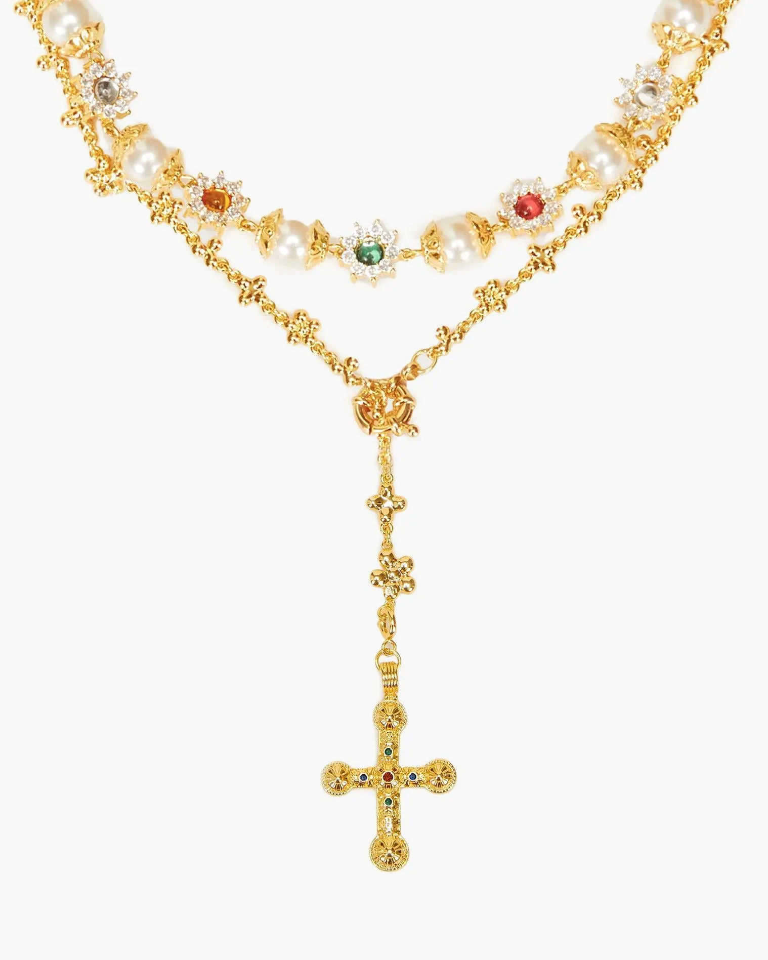 Daisy Molecule Necklace Set sold by En Route Jewelry product image thumbnail 3