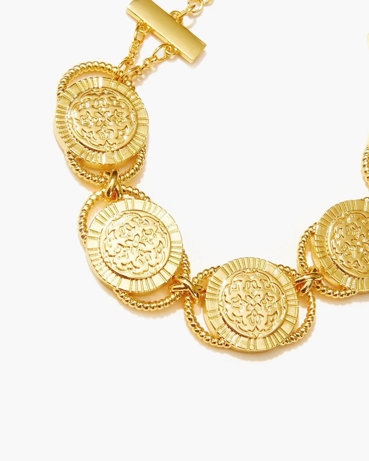 Golden Hojas Bracelet sold by En Route Jewelry product image thumbnail 4
