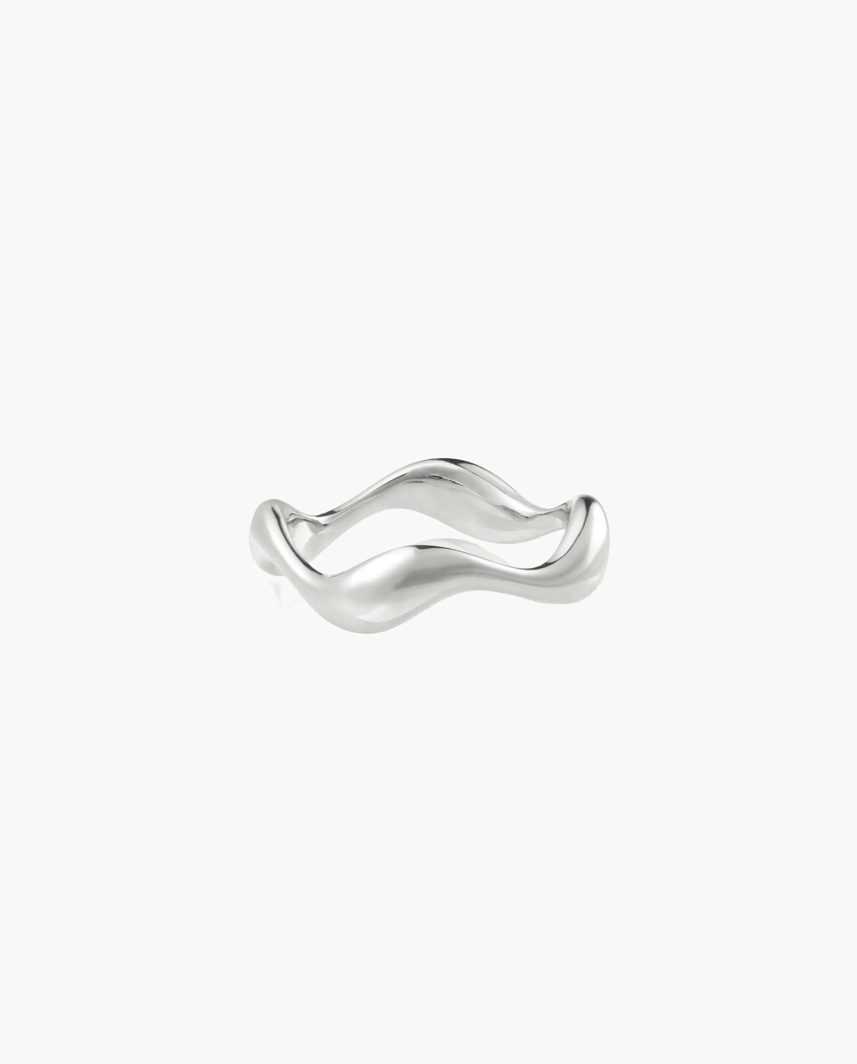 Wave Ring in Silver sold by En Route Jewelry