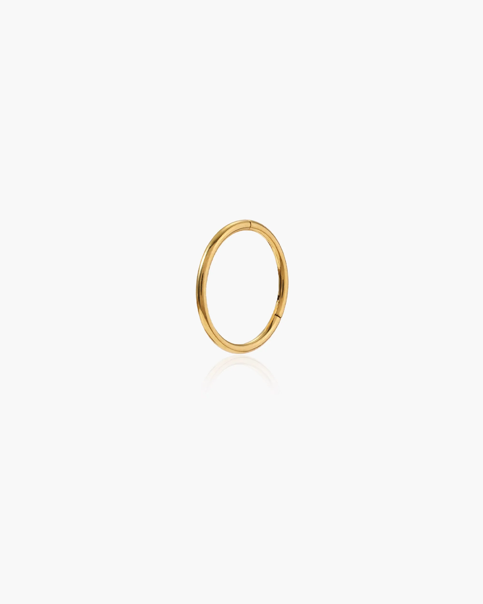 Single Mini Hoop Helix Earring sold by En Route Jewelry product image thumbnail 4