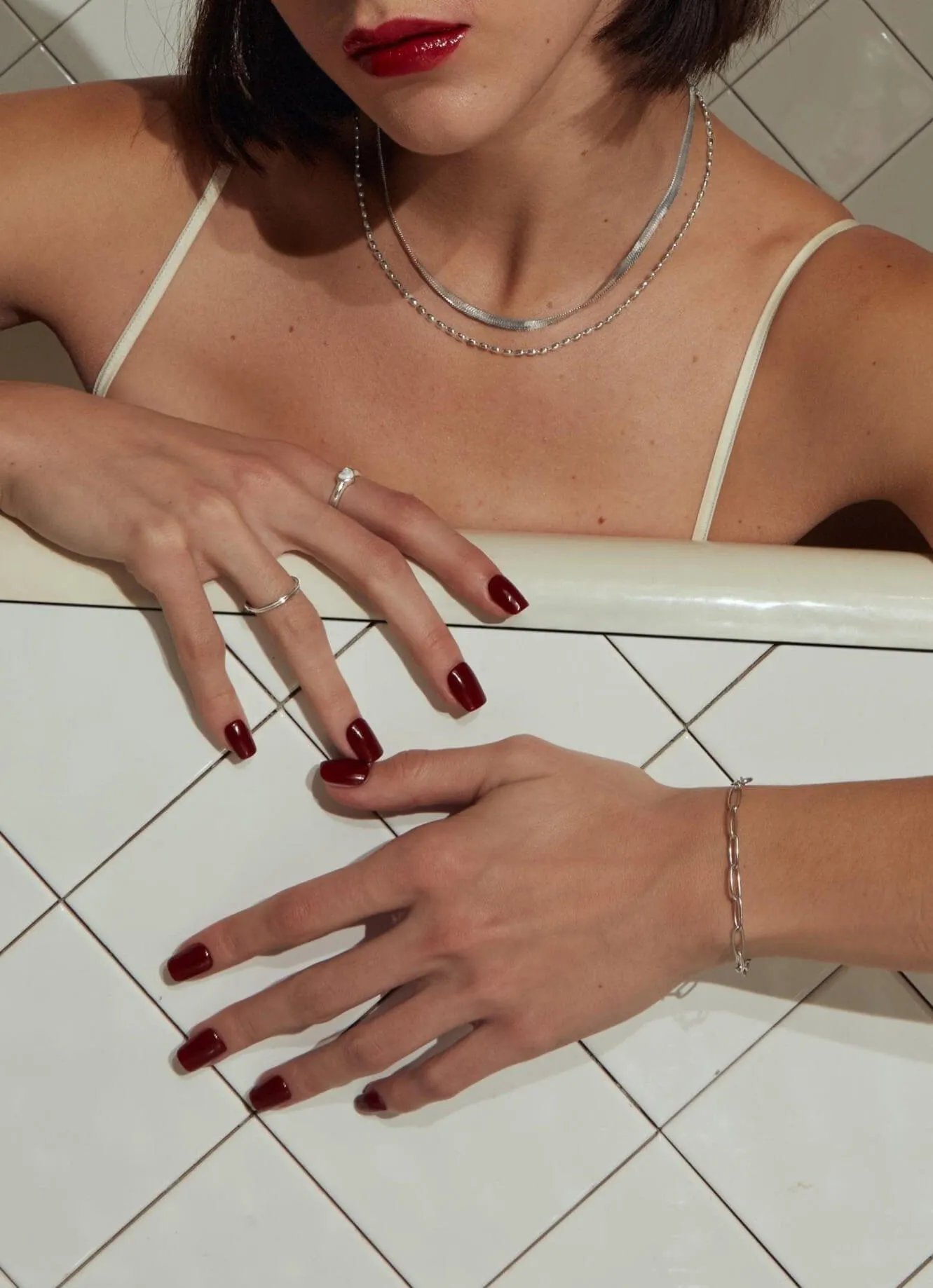 Silver Gia Chain Bracelet sold by En Route Jewelry product image thumbnail 3