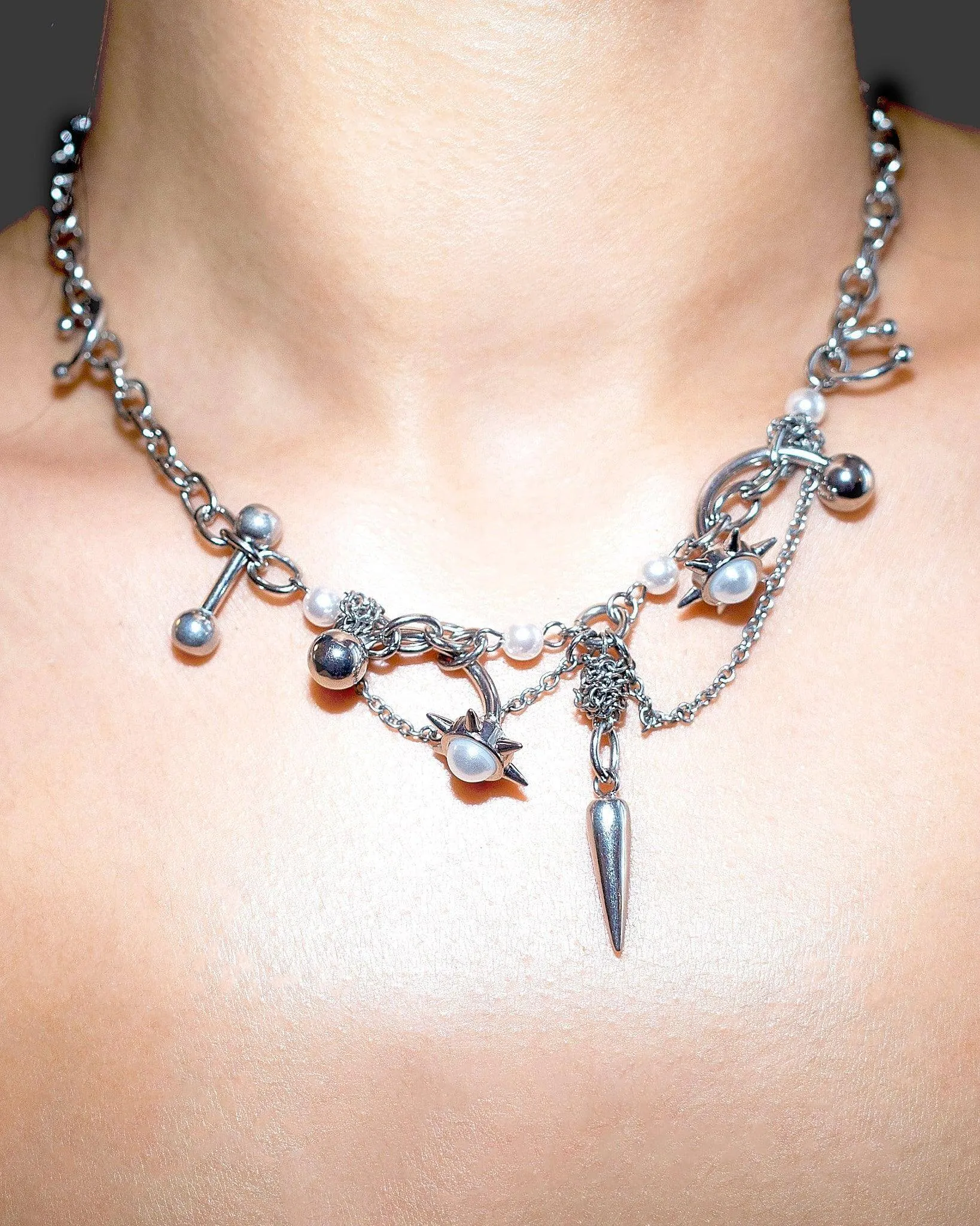 Brazen Ballad Spike Necklace sold by En Route Jewelry product image thumbnail 5