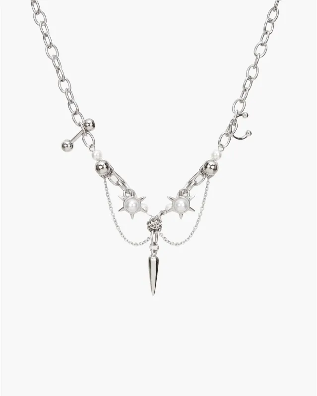 Brazen Ballad Spike Necklace sold by En Route Jewelry