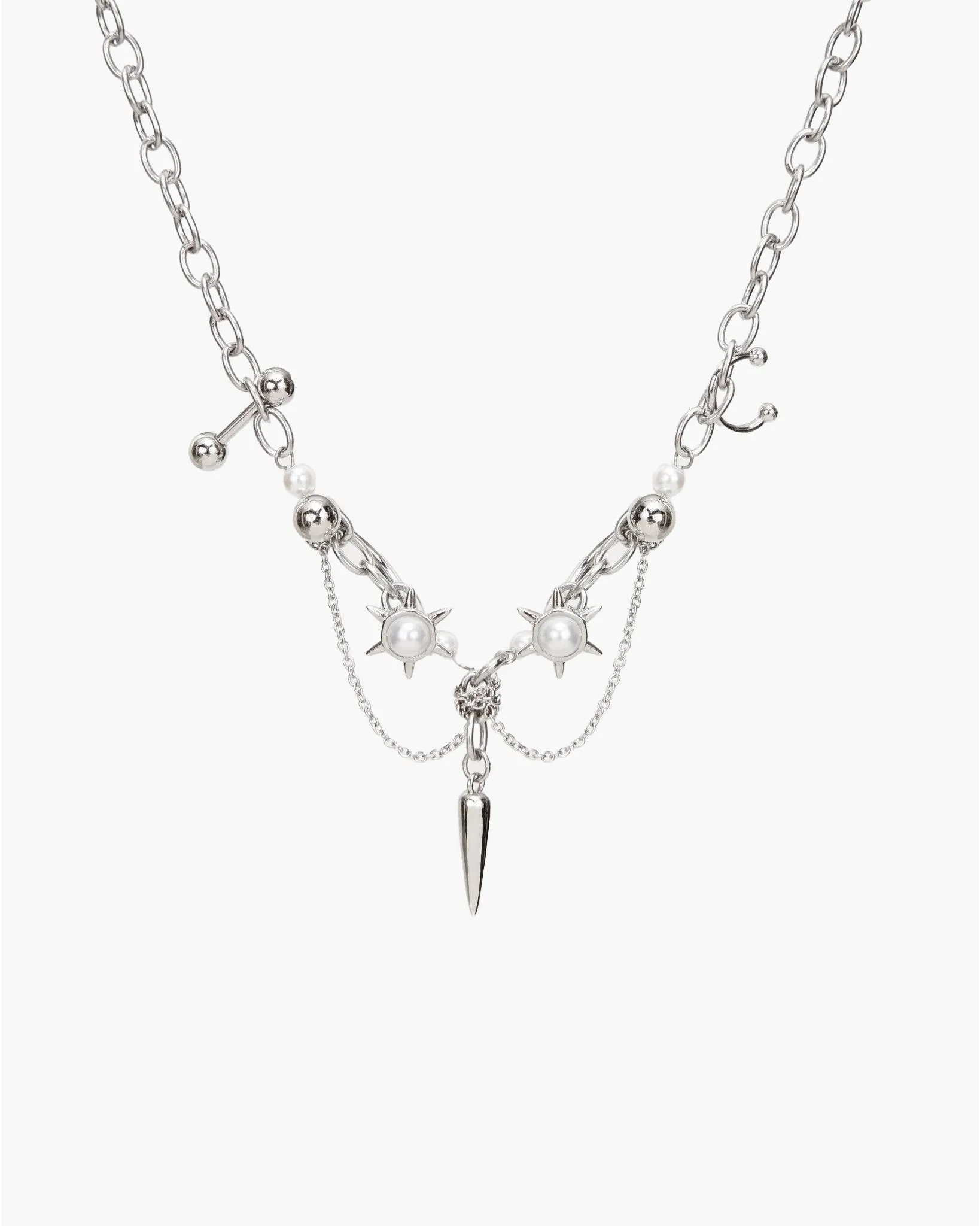 Brazen Ballad Spike Necklace sold by En Route Jewelry