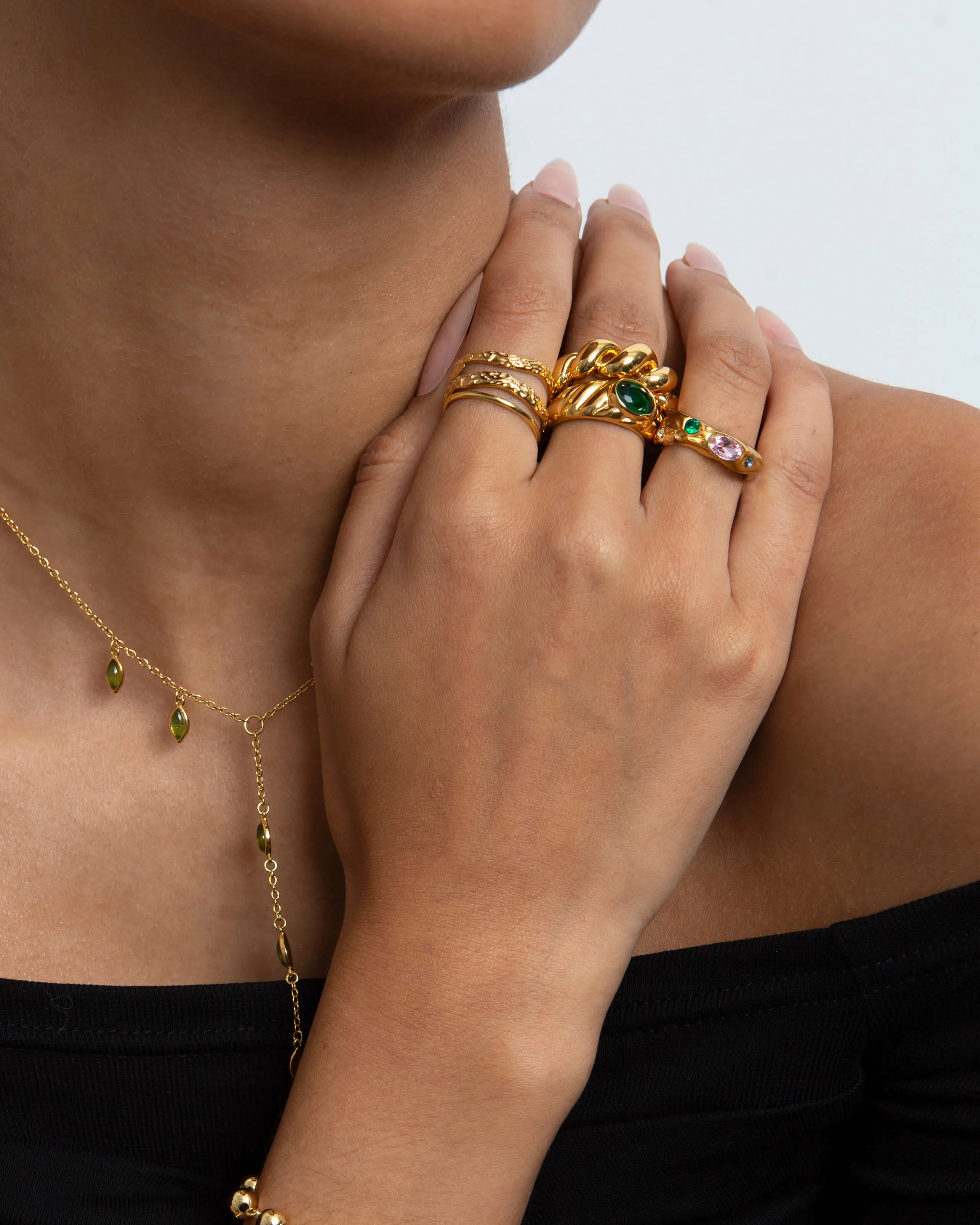 Gold Midday Ring sold by en route product image thumbnail 3