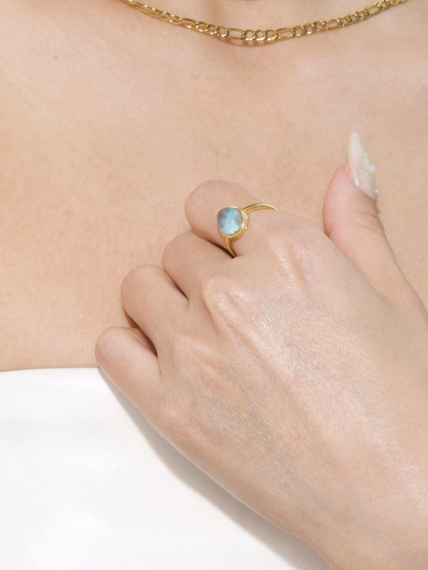 Aquamarine Ring sold by En Route Jewelry product image thumbnail 2