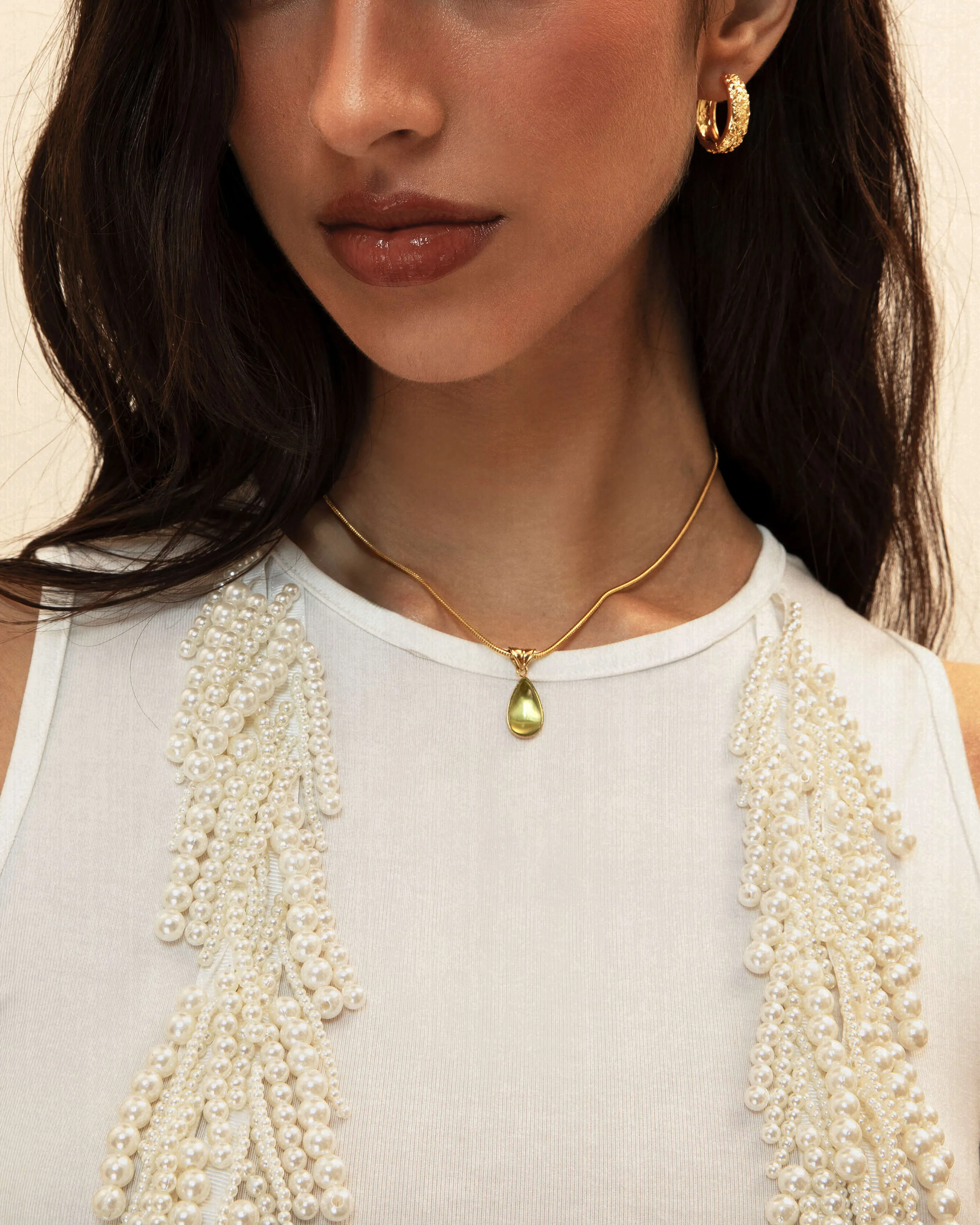 Waterdrop Necklace sold by En Route Jewelry product image thumbnail 2