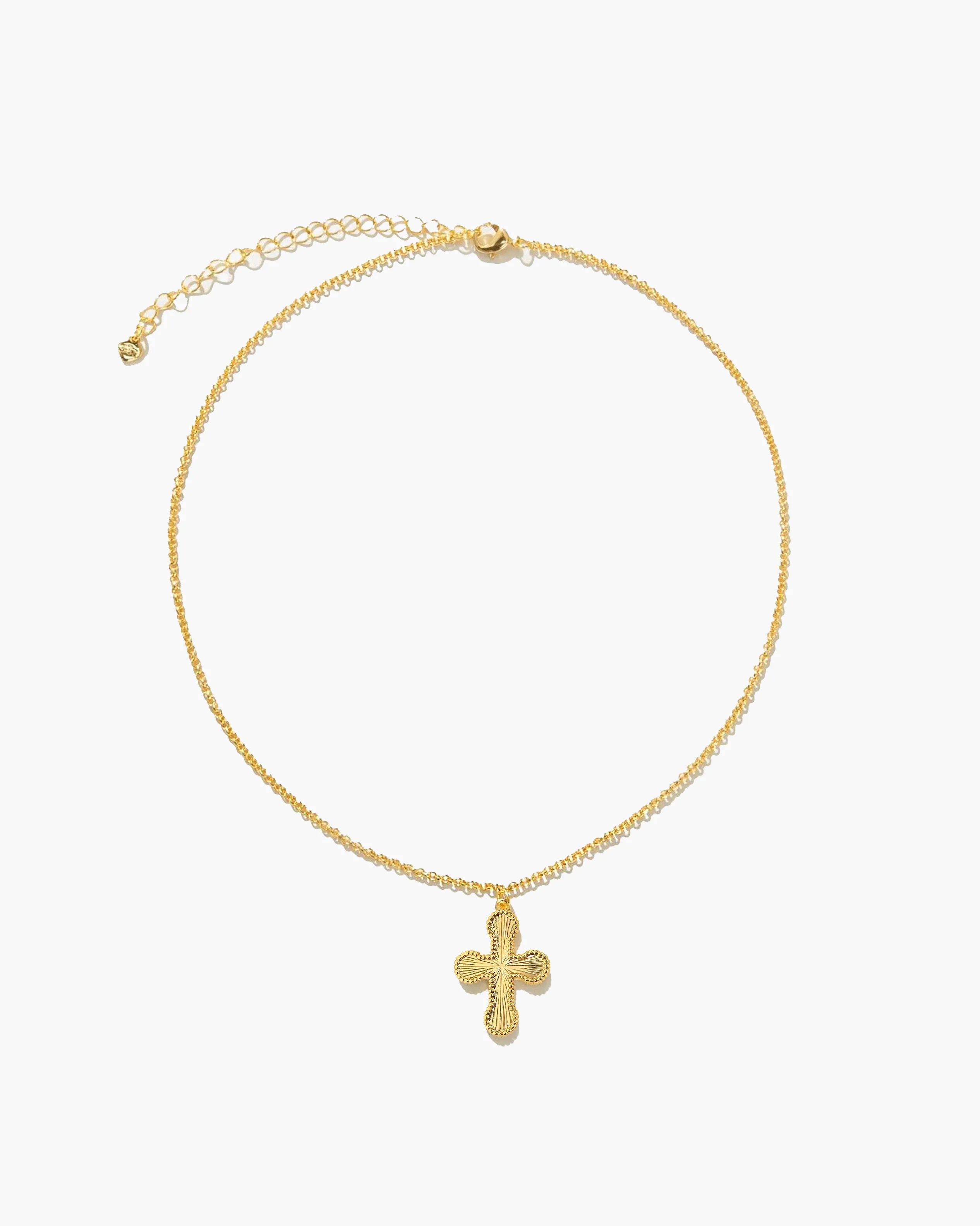 Mini Cross Pendant Necklace sold by en route product image thumbnail 5