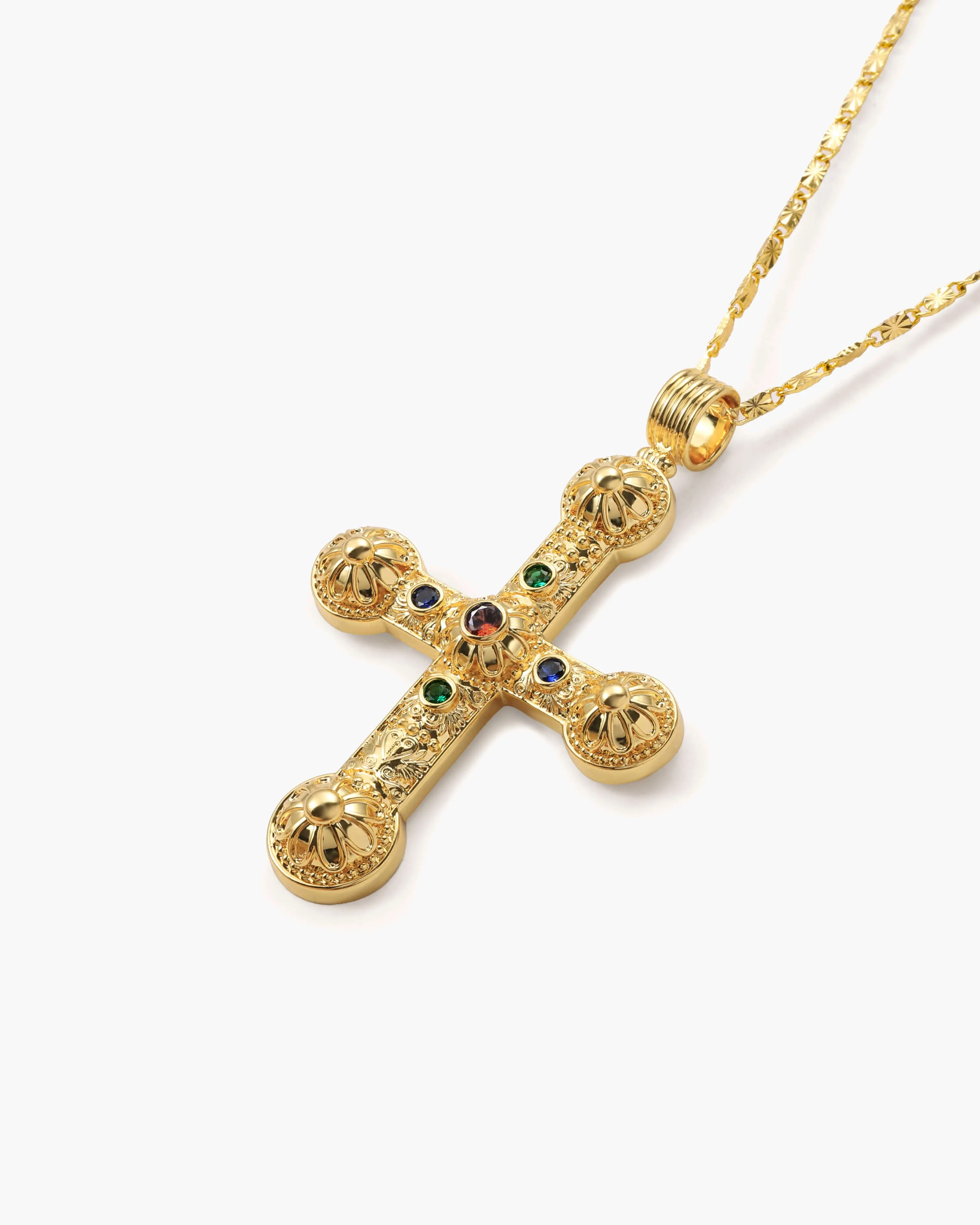 XL Cross Chain sold by En Route Jewelry product image thumbnail 3
