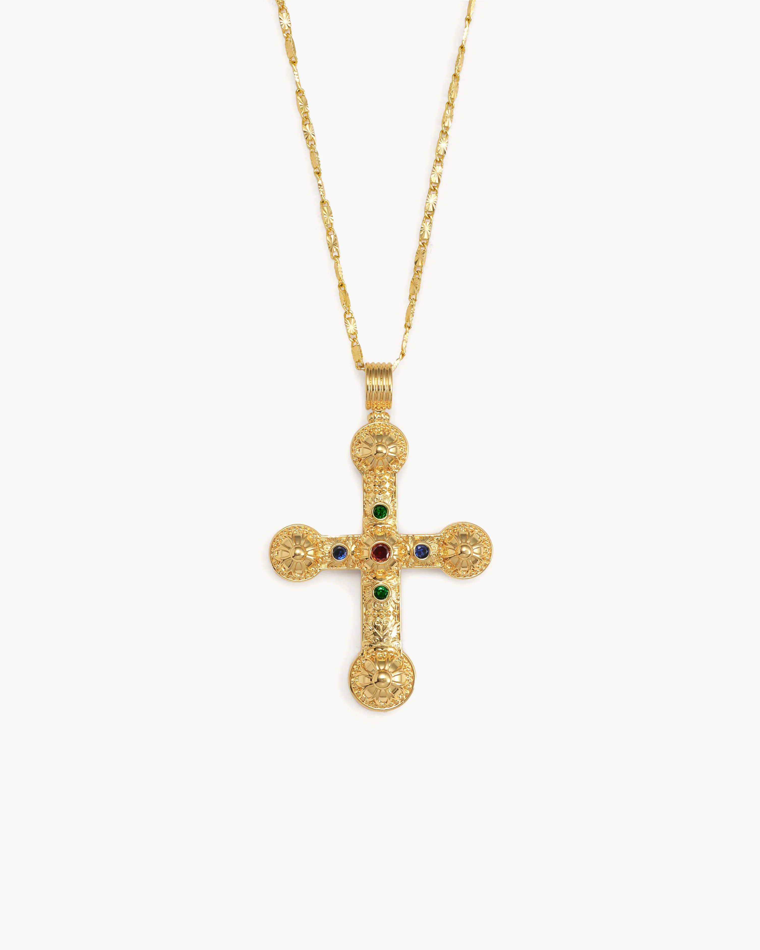 XL Cross Chain sold by En Route Jewelry