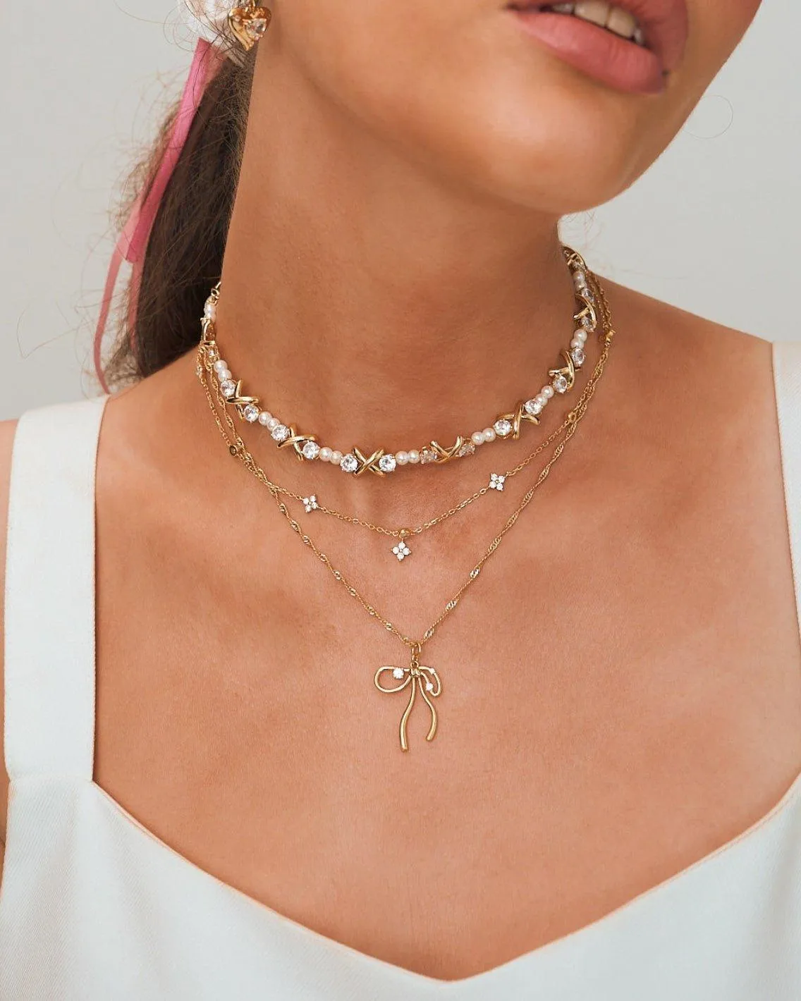 XOXO Necklace sold by En Route Jewelry product image thumbnail 2