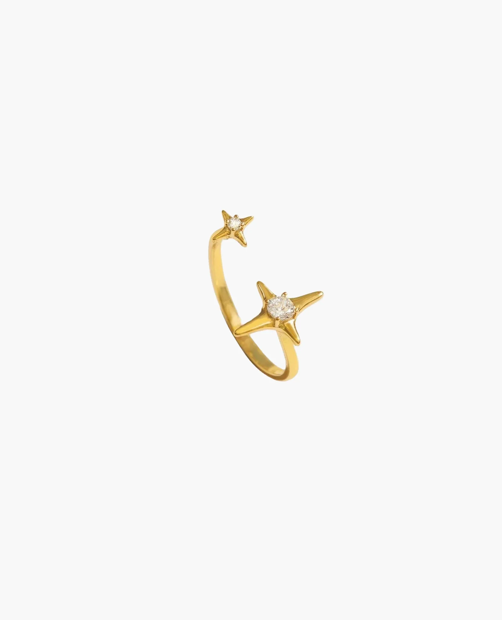 Silver Sparkle Ring sold by En Route Jewelry product image thumbnail 5
