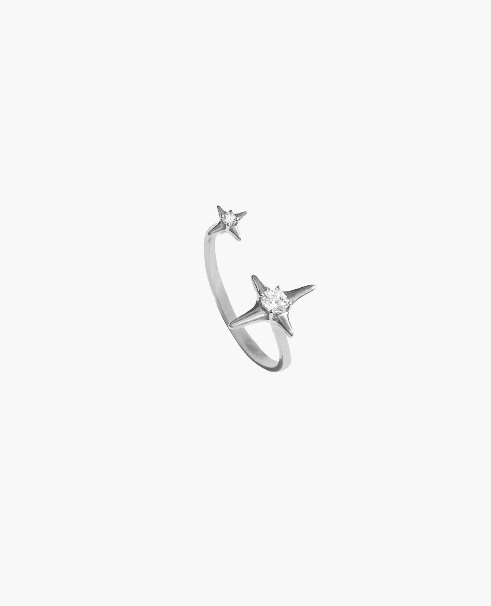 Silver Sparkle Ring sold by En Route Jewelry