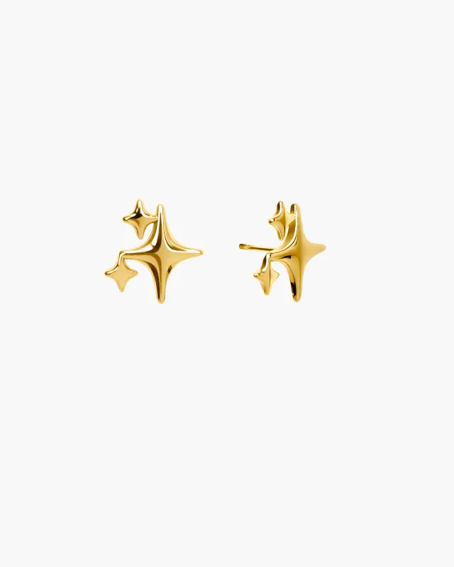 Sparkle Stud Earrings sold by en route