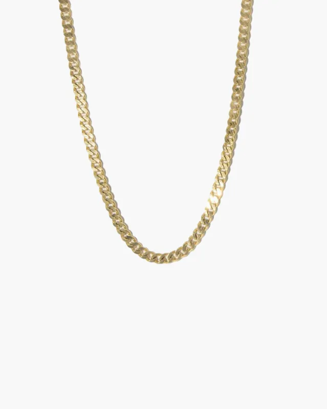 Cuban Chain Necklace made by En Route Jewelry