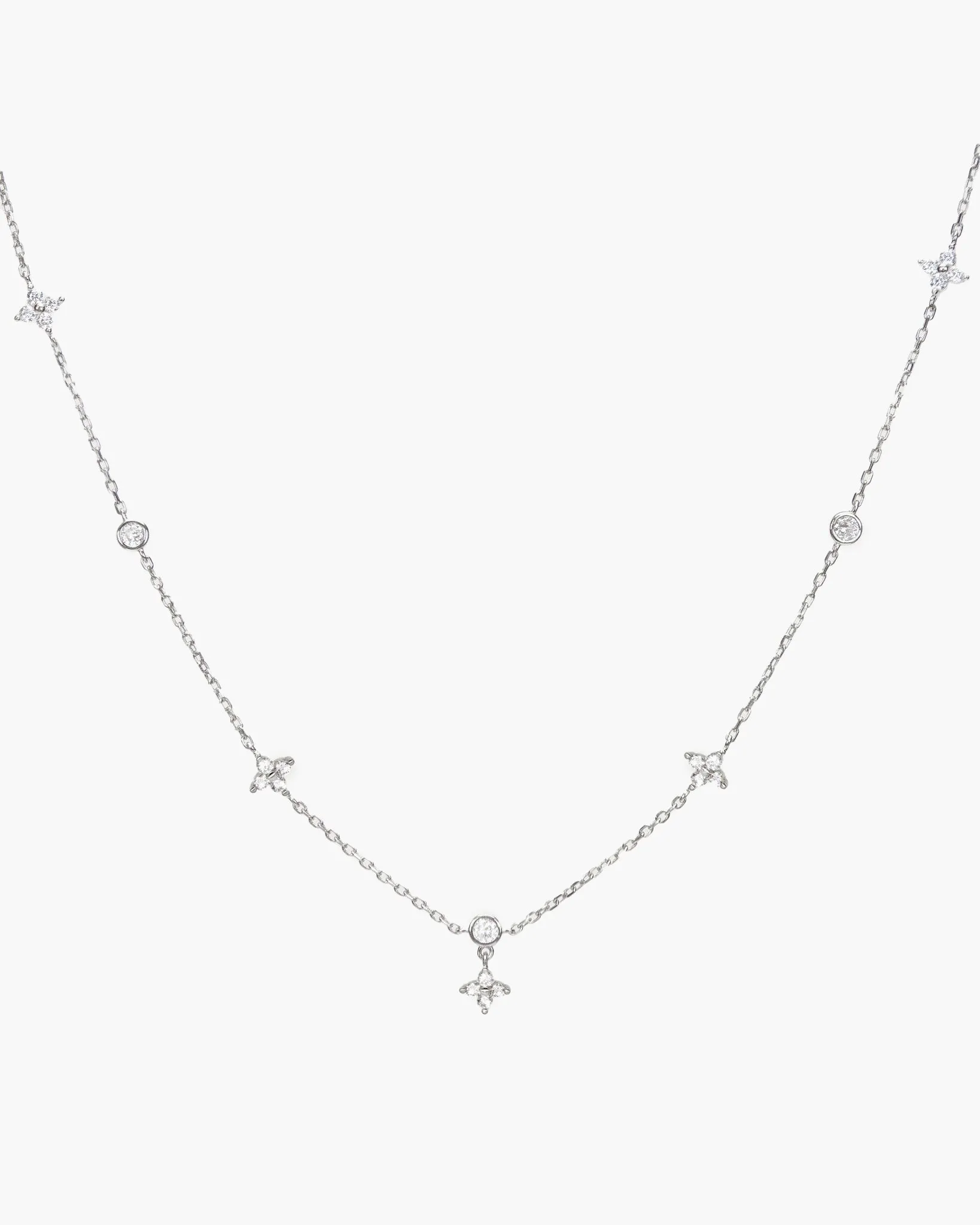 Lucky Clover Necklace in Gold sold by en route product image thumbnail 4