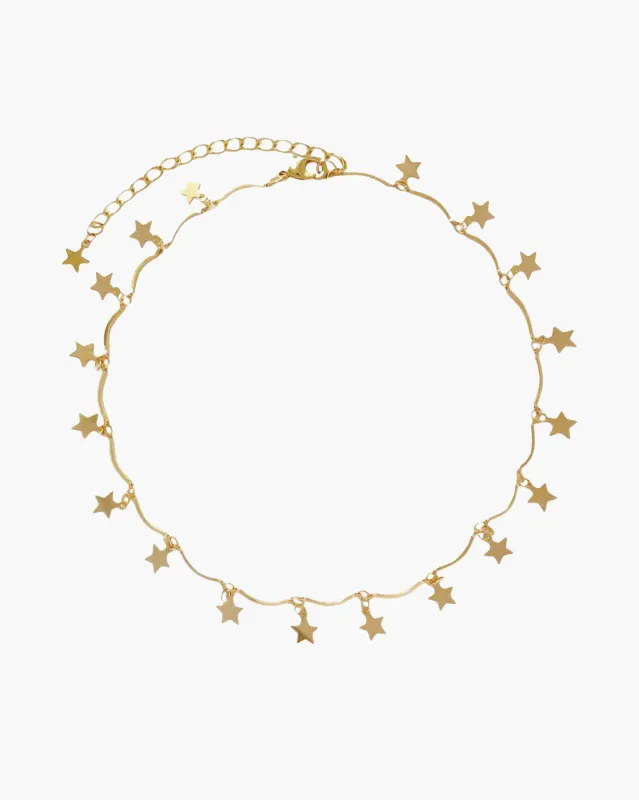 Star Choker Necklace sold by en route