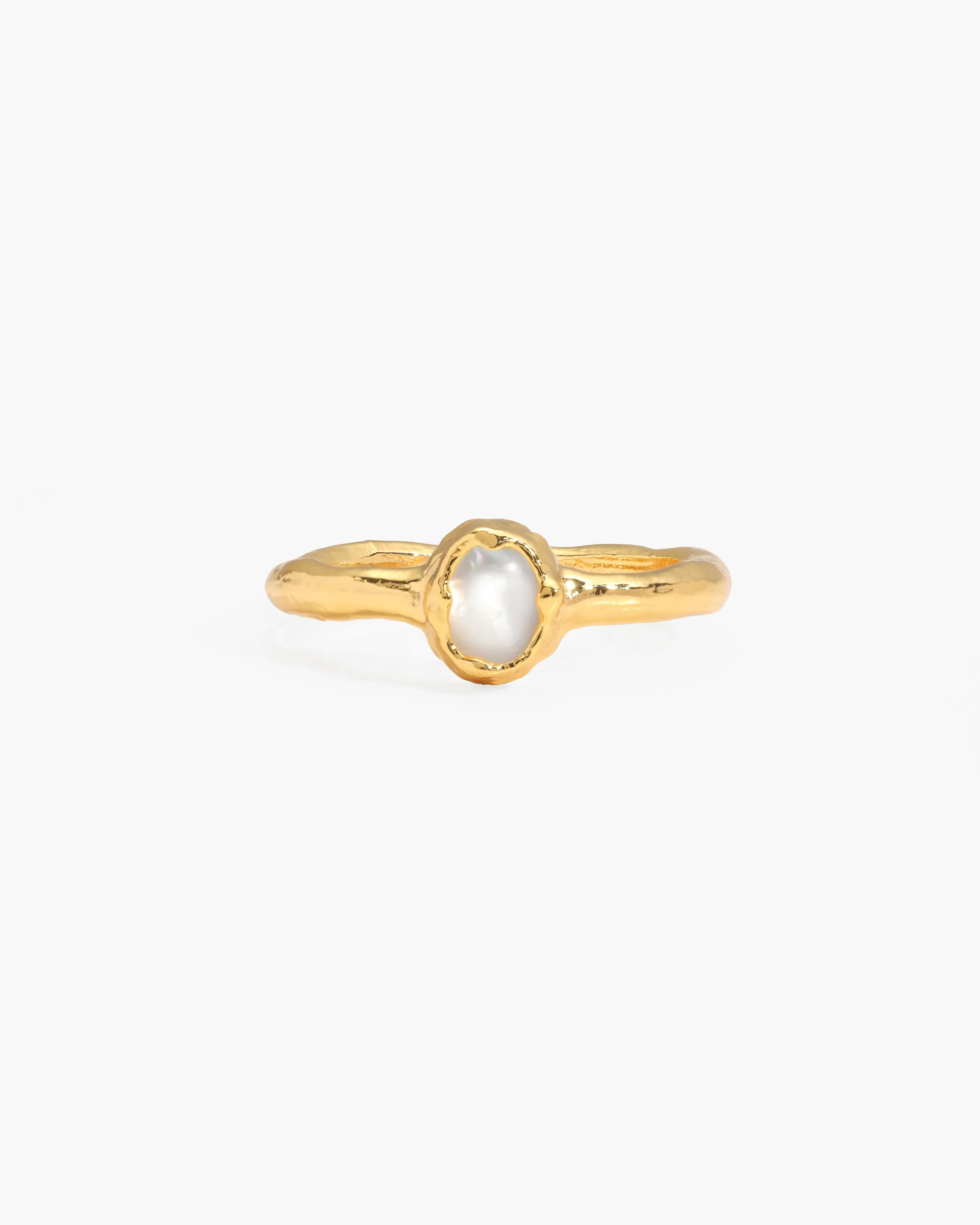 Birthstone Ring in Gold - June sold by En Route Jewelry