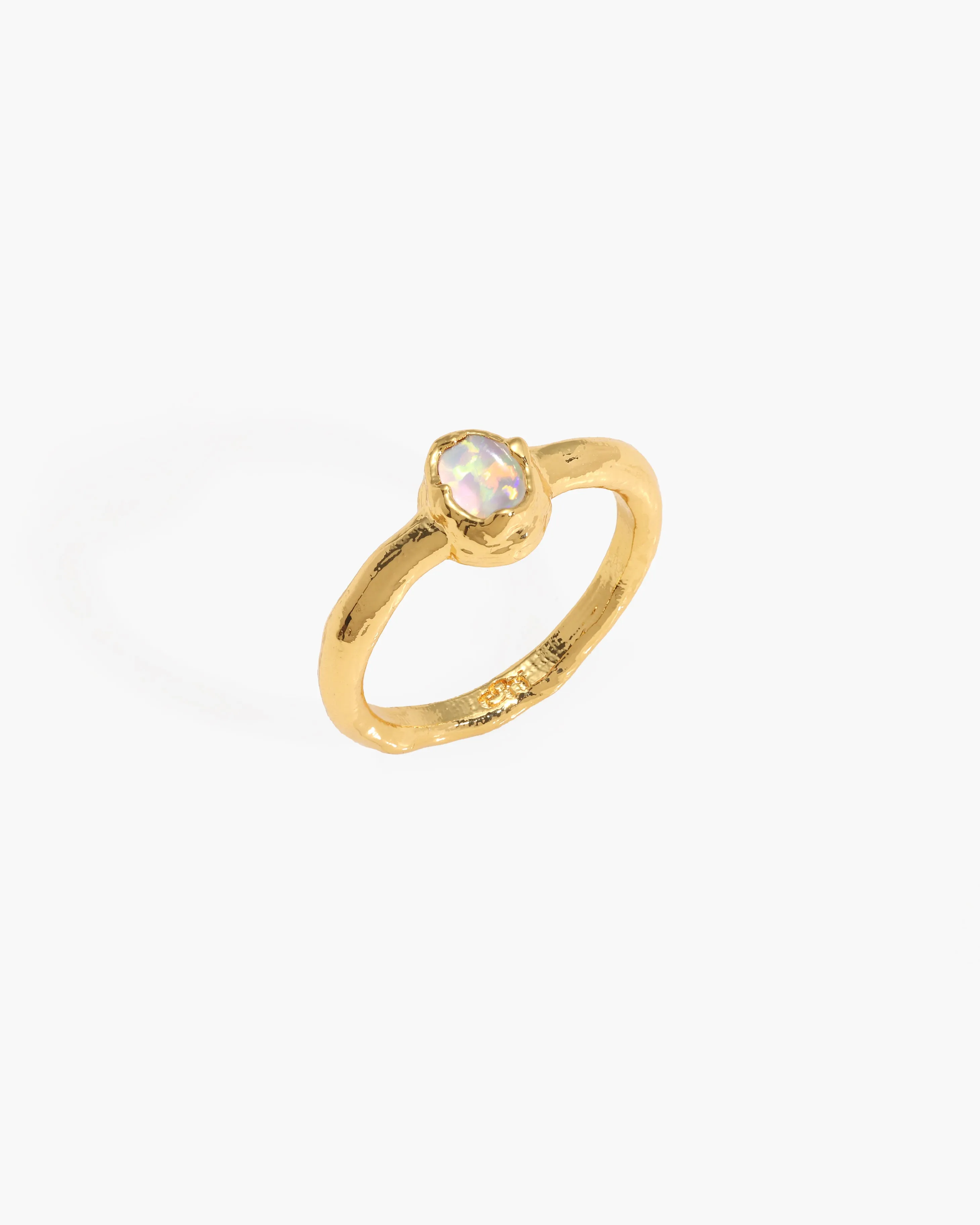 Birthstone Ring in Gold - October sold by En Route Jewelry product image thumbnail 3
