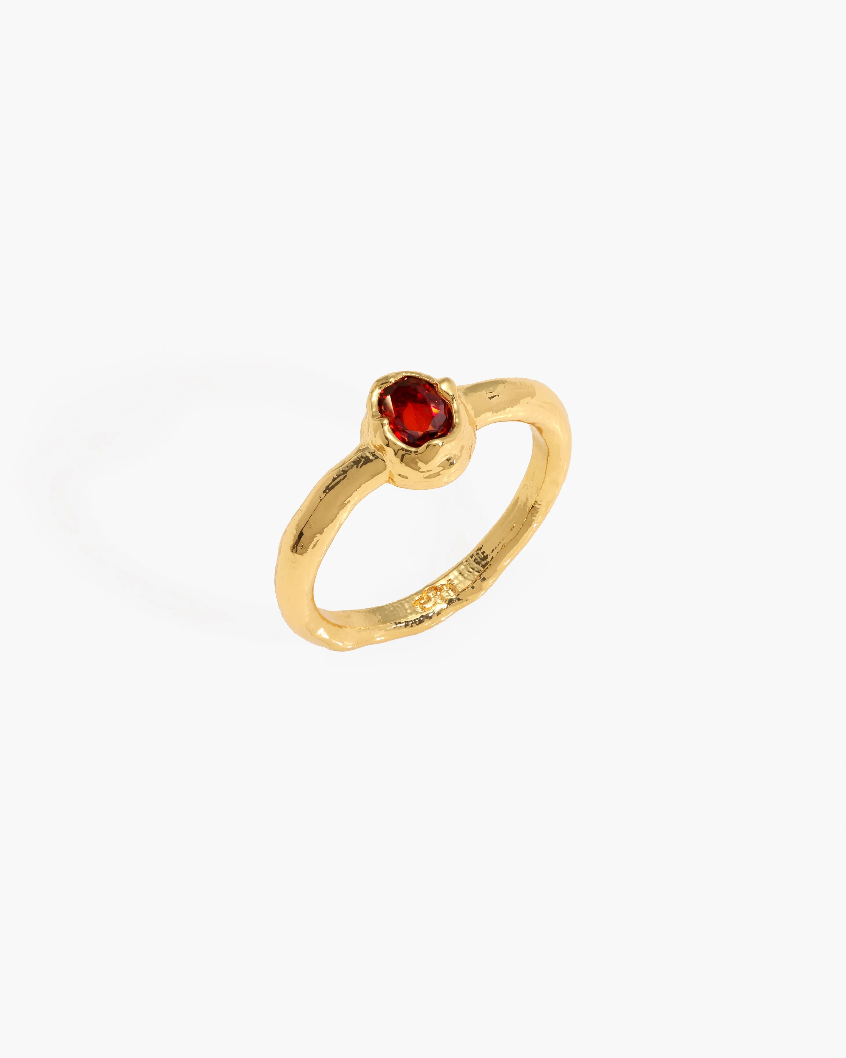 Birthstone Ring in Gold - January sold by en route product image thumbnail 3