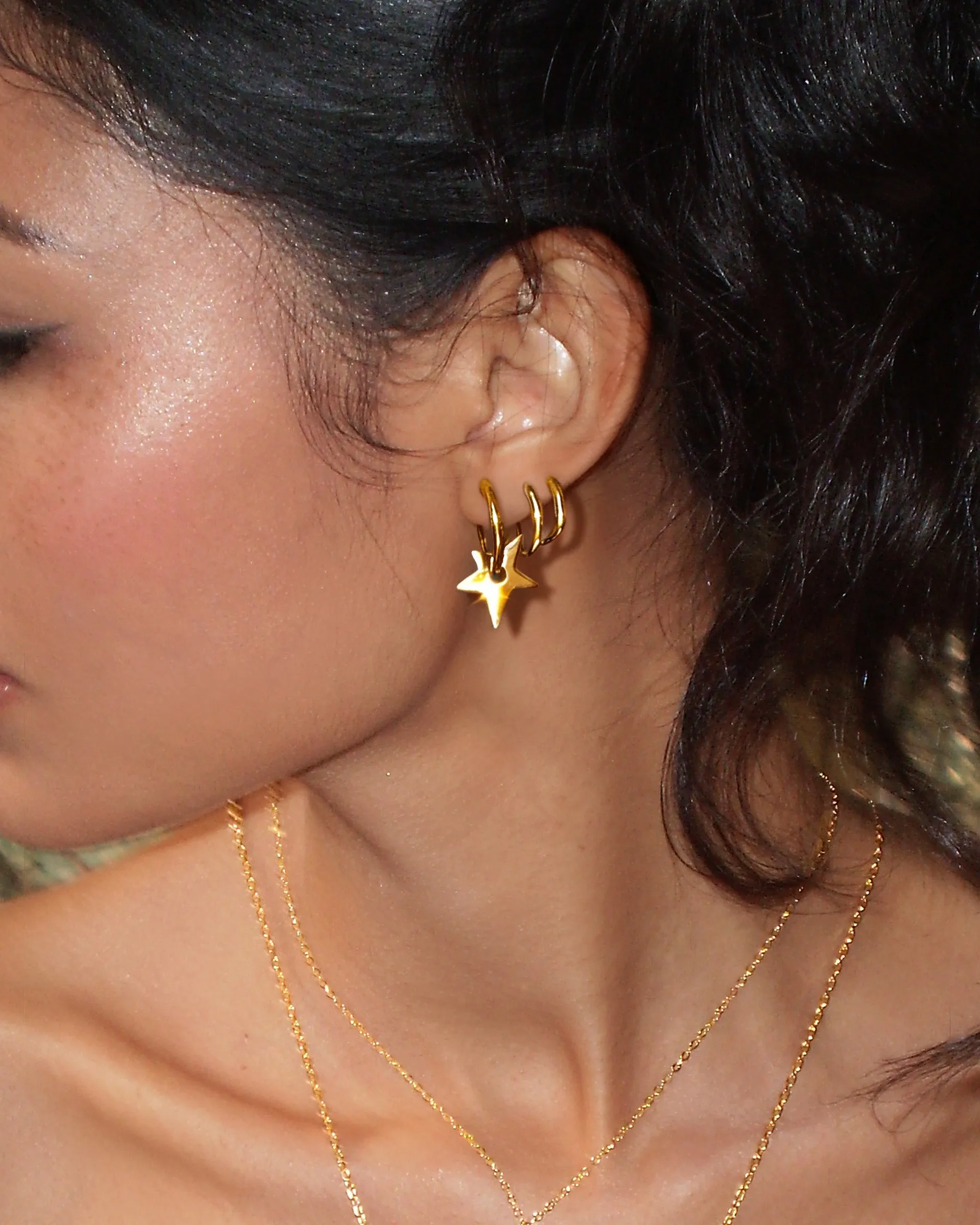 Star & Link Earrings Set sold by En Route Jewelry product image thumbnail 2