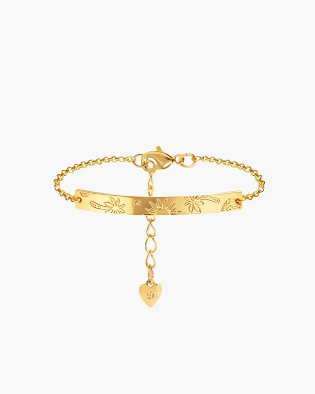 Palma Bar Bracelet made by En Route Jewelry