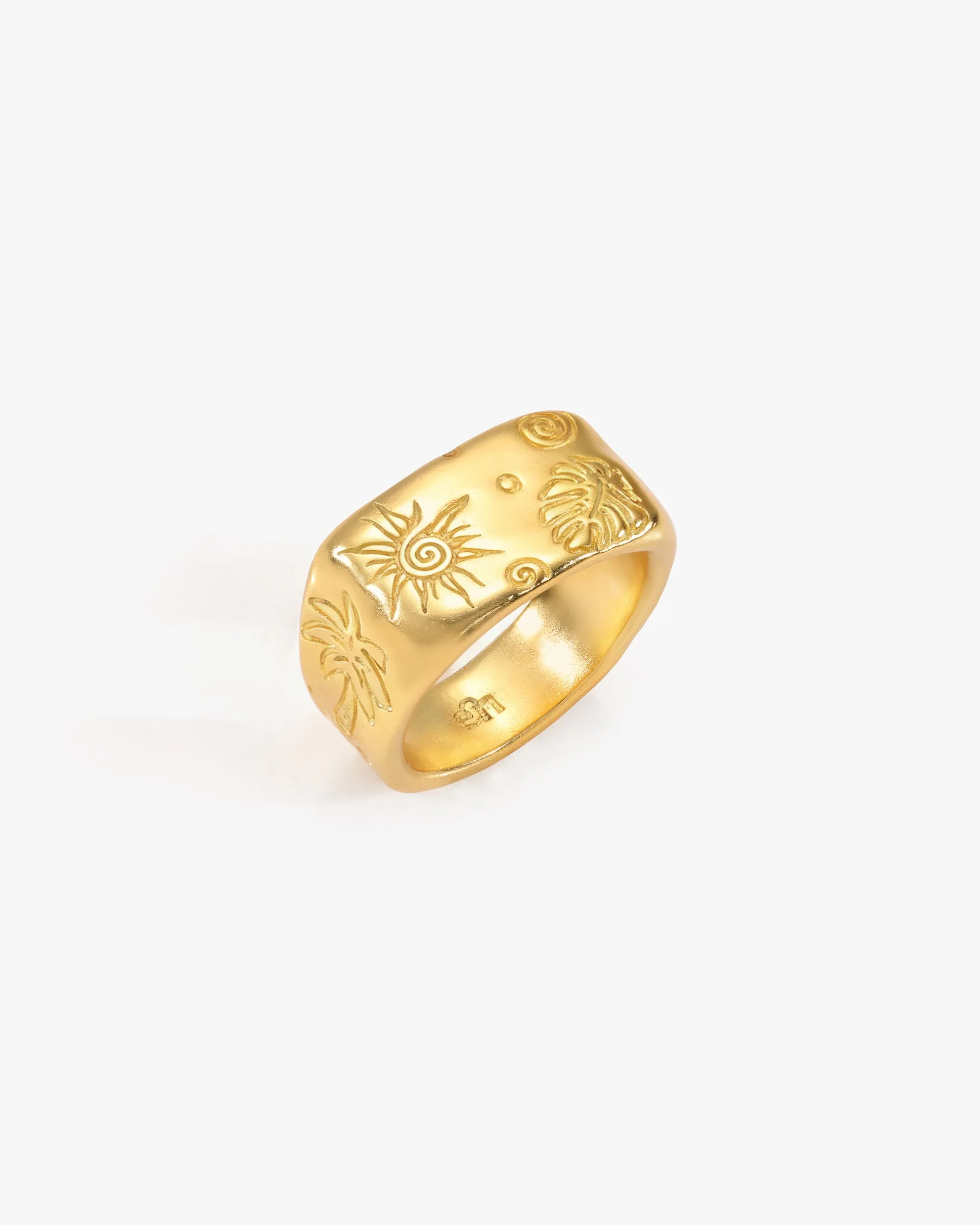 Palma Signet Ring sold by En Route Jewelry product image thumbnail 3