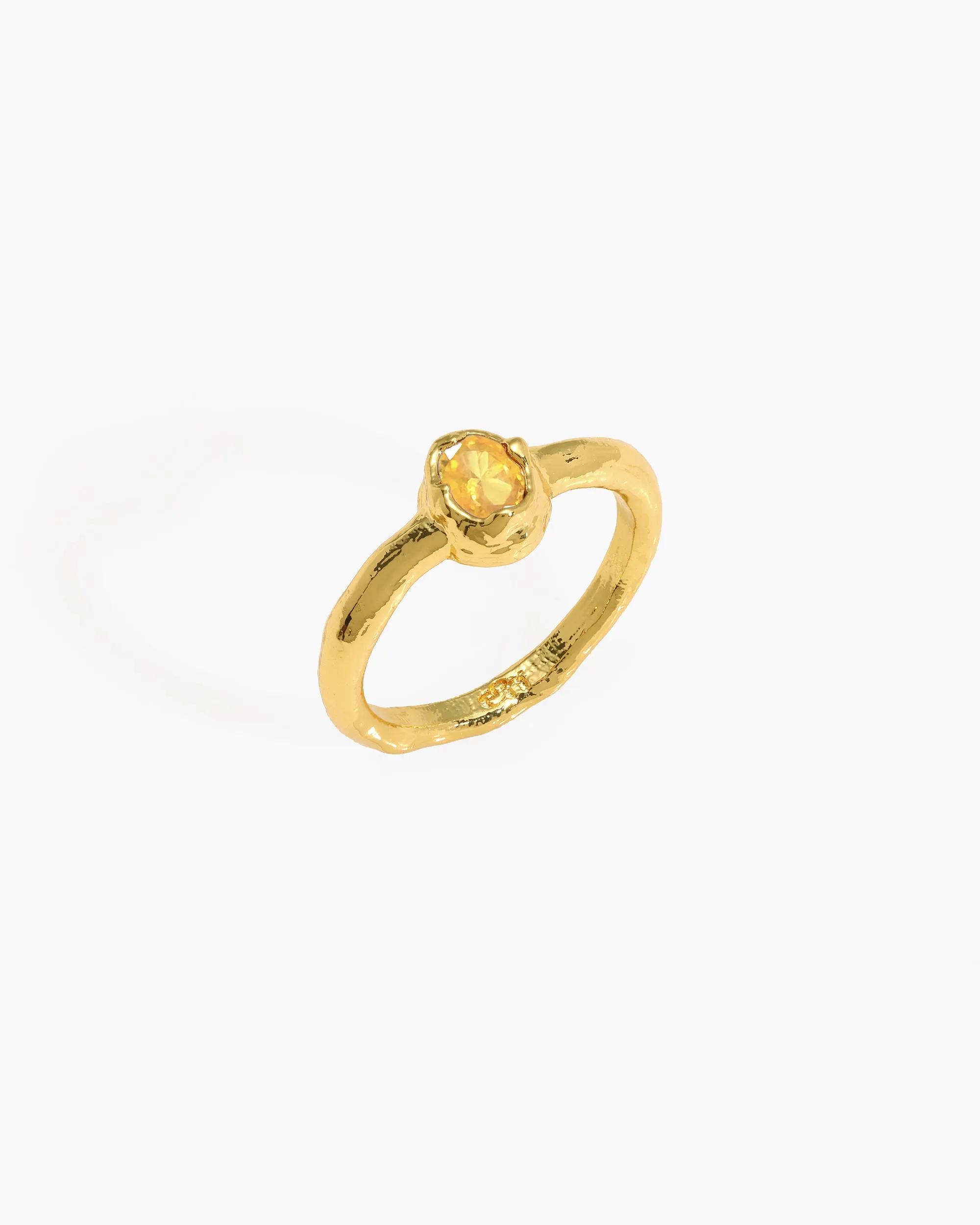 Birthstone Ring in Gold - November sold by en route product image thumbnail 3