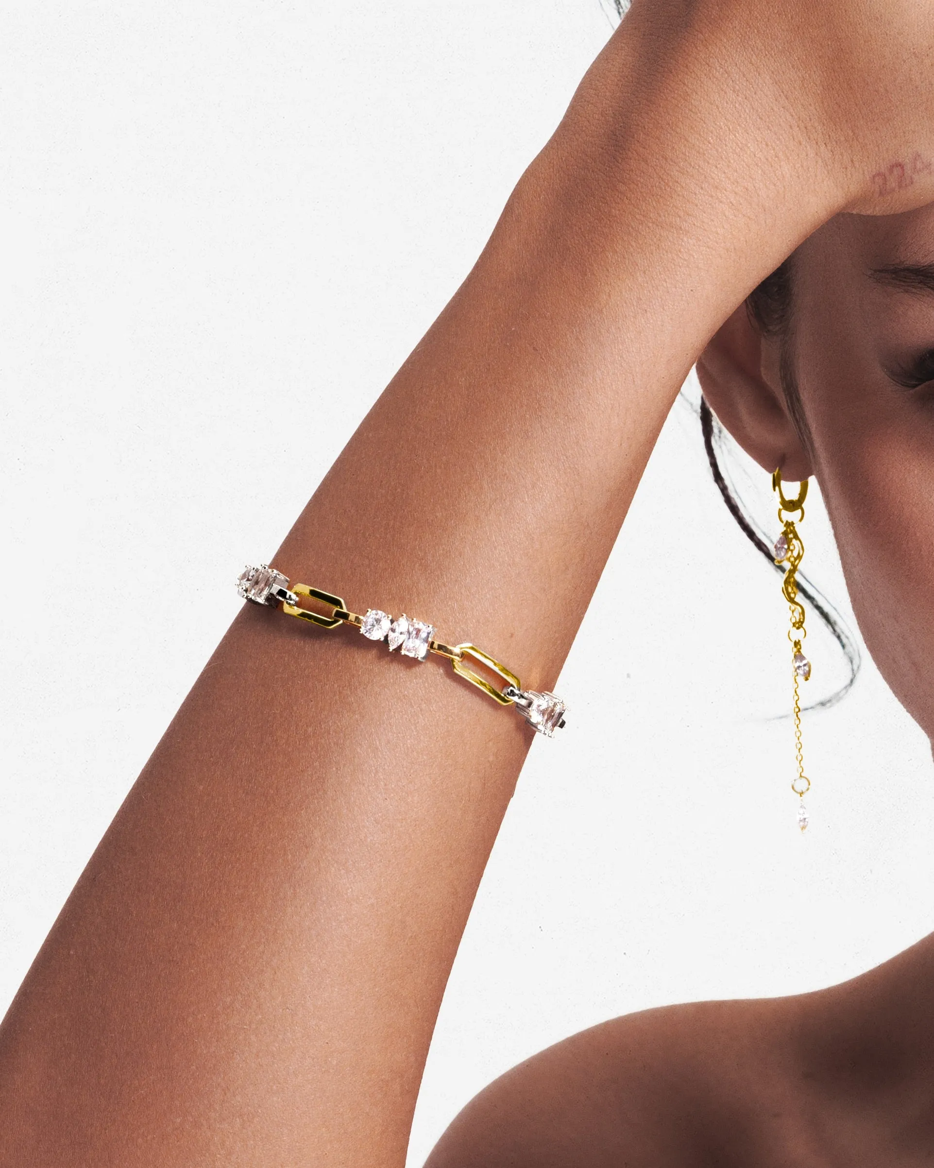 Glitz Link Bracelet sold by En Route Jewelry product image thumbnail 3