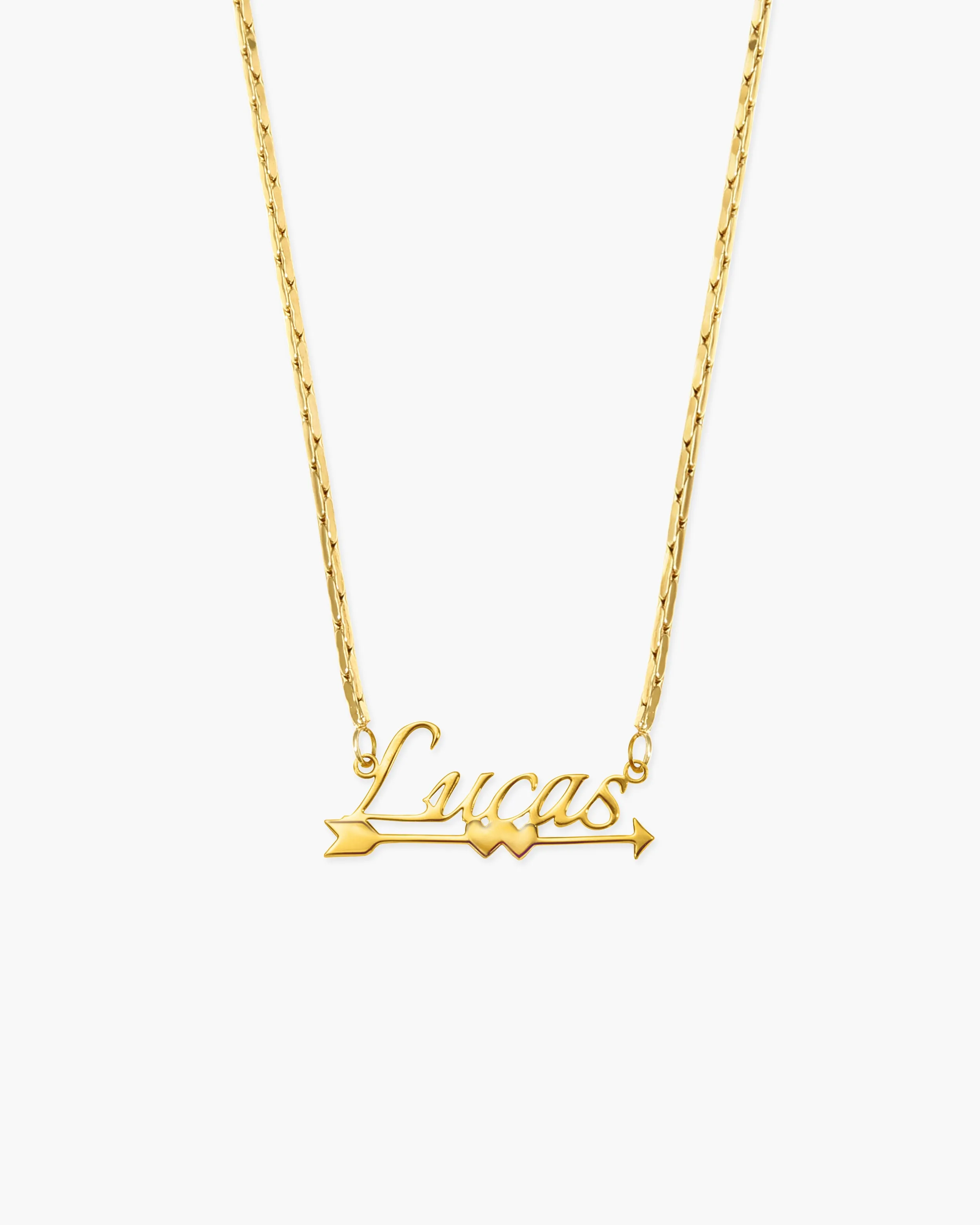Personalized Name Necklace, Cupid's Arrow sold by En Route Jewelry product image thumbnail 3