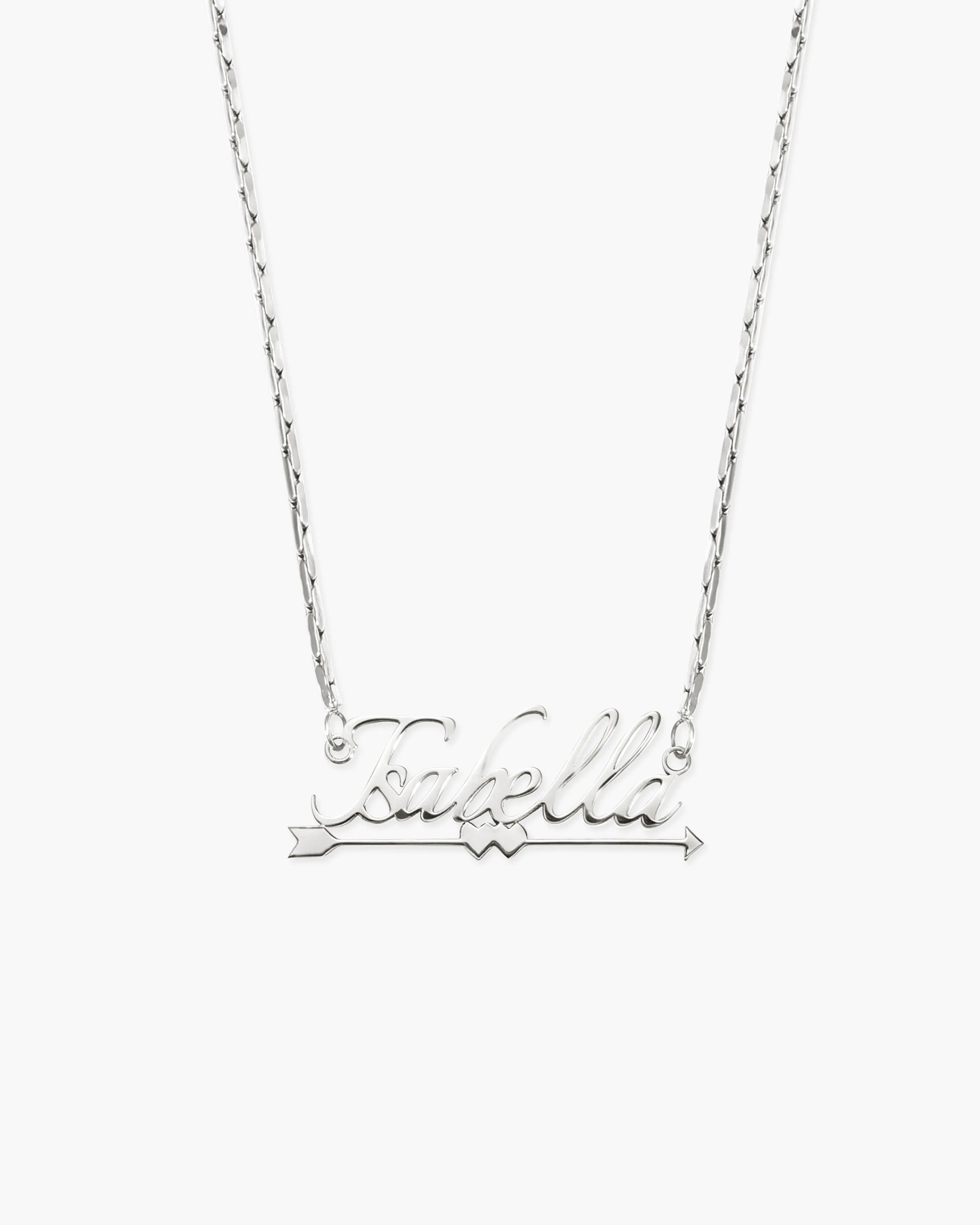 Personalized Name Necklace, Cupid's Arrow sold by En Route Jewelry