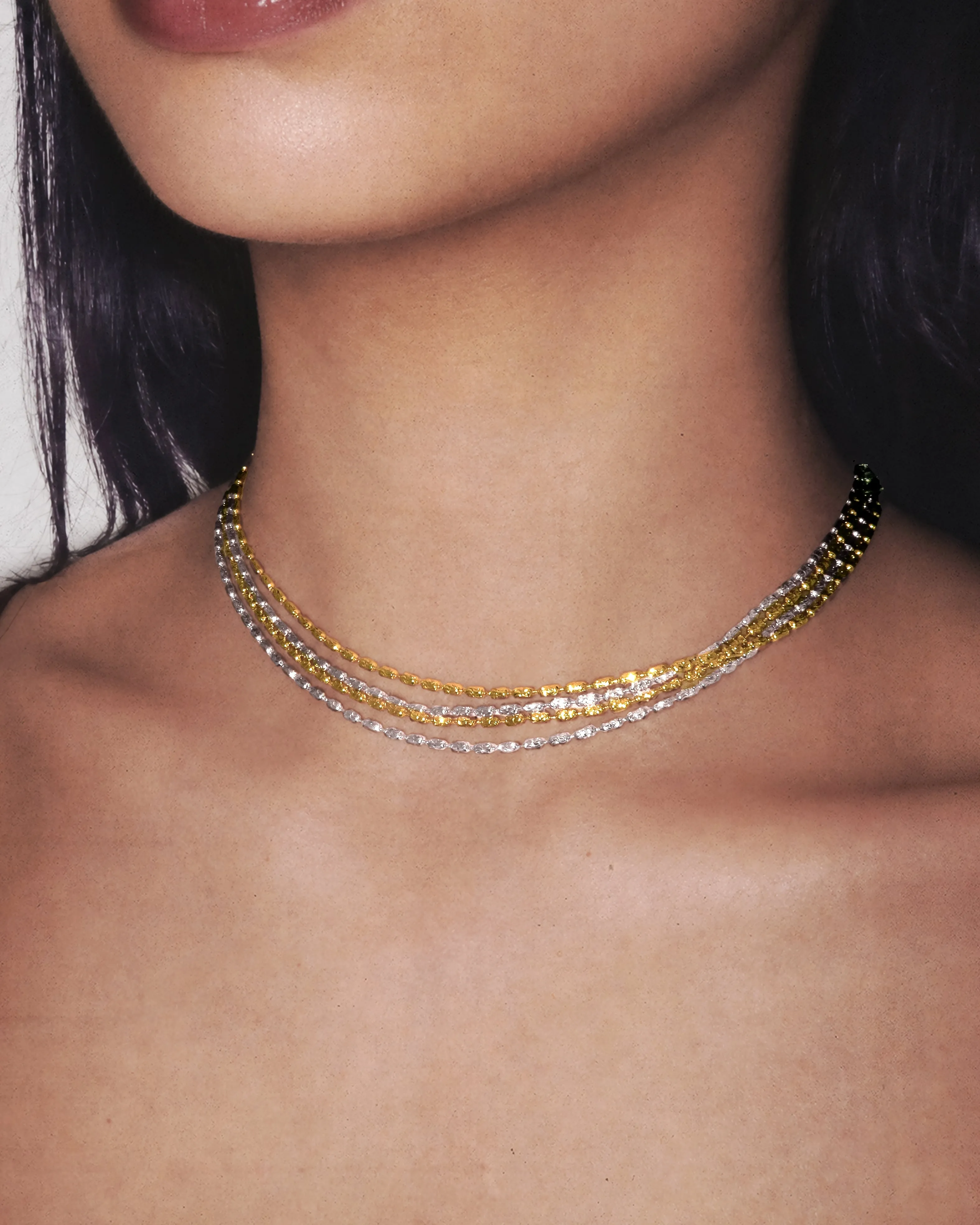 Daze Chain Necklace in Silver sold by En Route Jewelry product image thumbnail 2