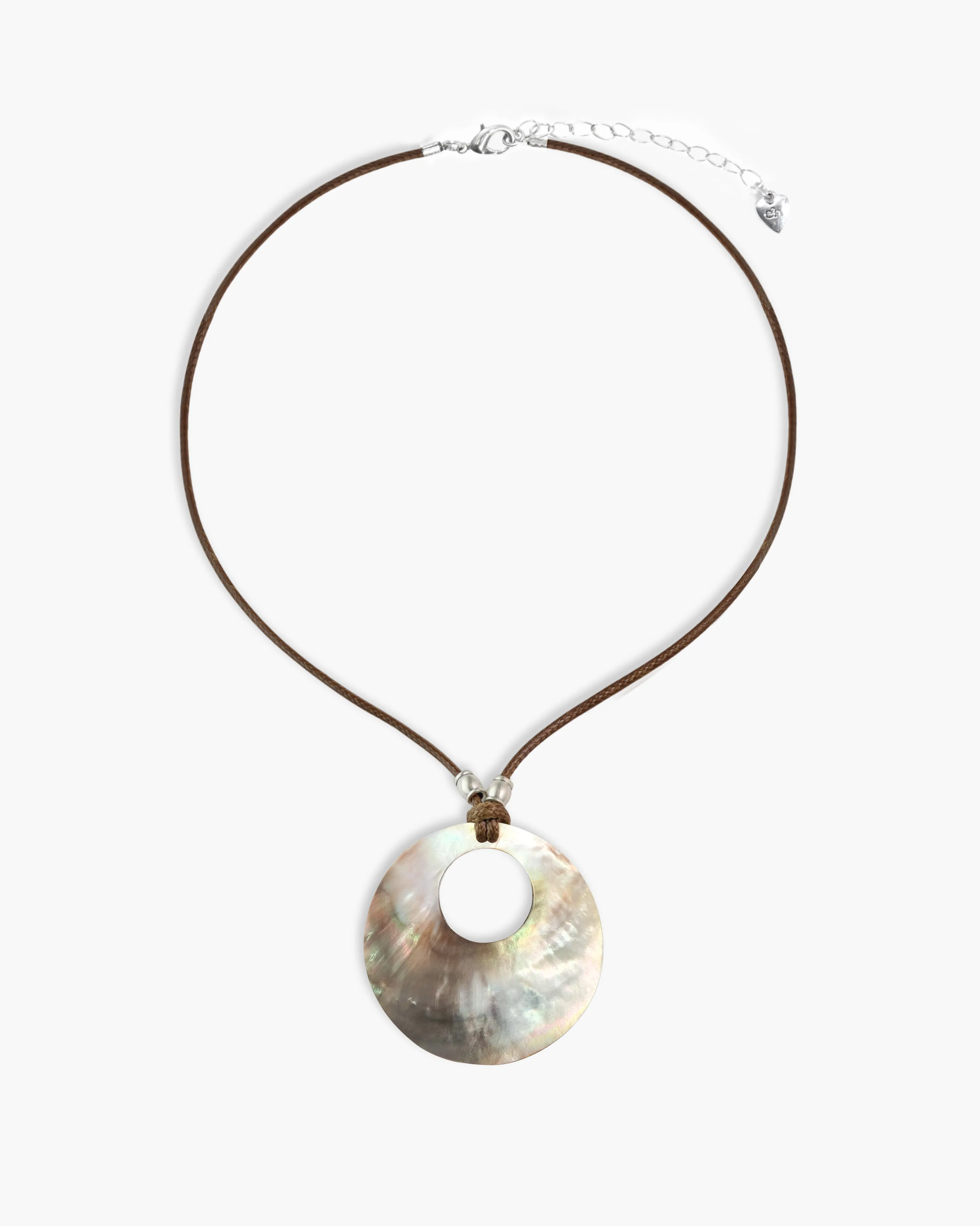 Naia Shell Cord Necklace sold by En Route Jewelry product image thumbnail 4