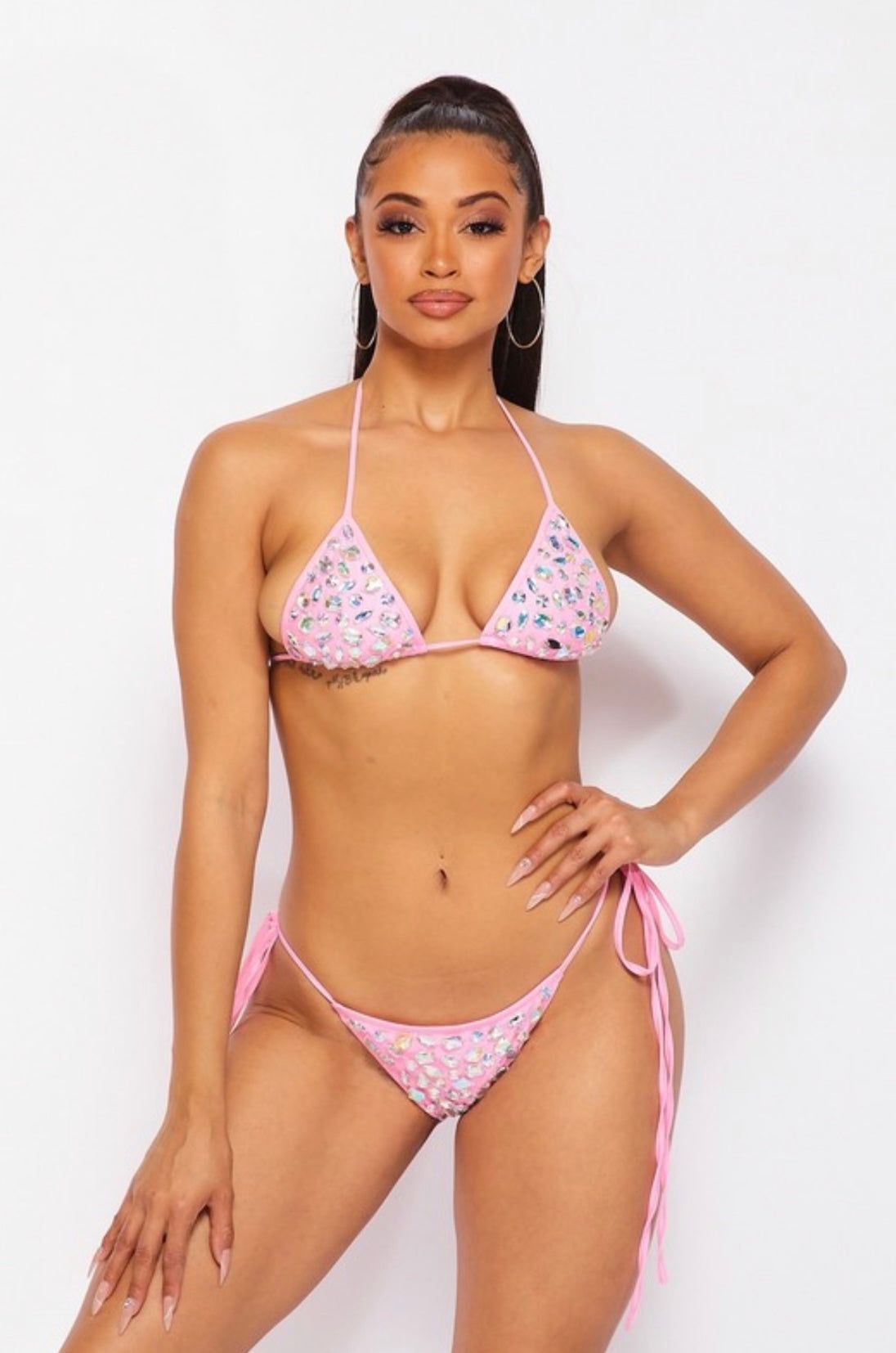 Mimi Bikini Set (Baby Pink) sold by Avenie’s Boutique product image thumbnail 3