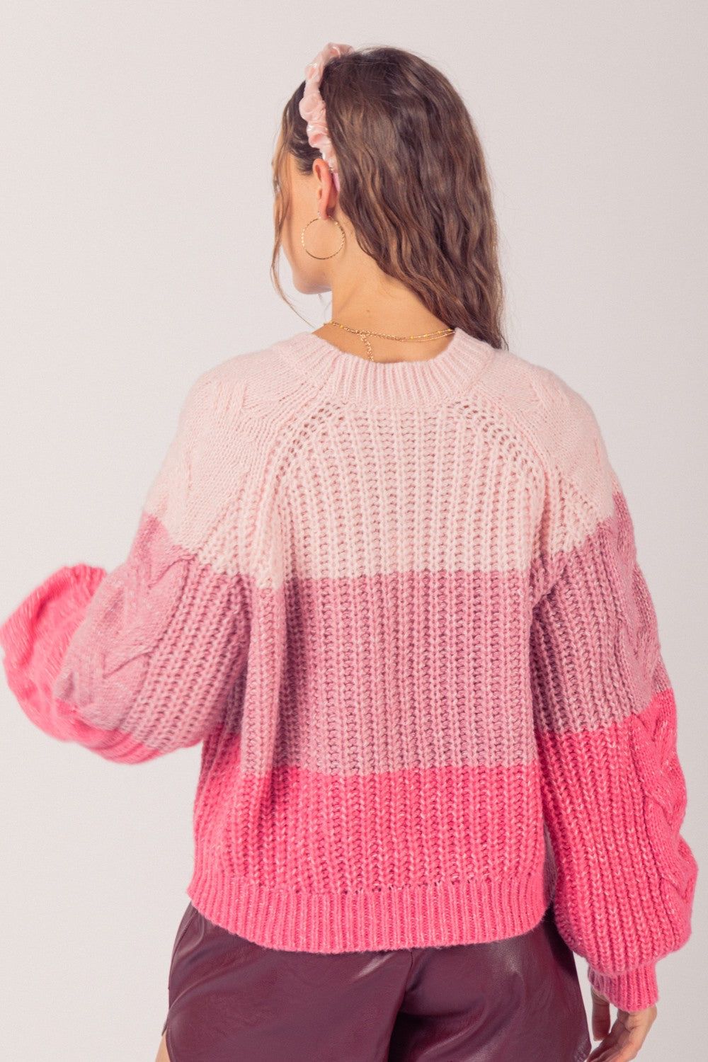 Leigh Knit Sweater Top sold by Avenie’s Boutique product image thumbnail 2