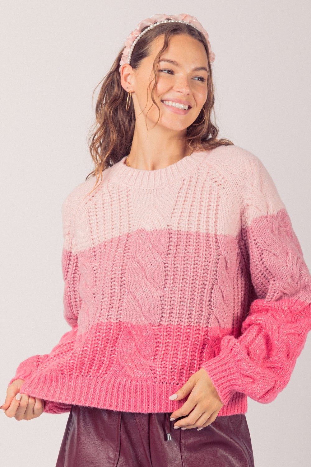 Leigh Knit Sweater Top sold by Avenie’s Boutique product image thumbnail 4