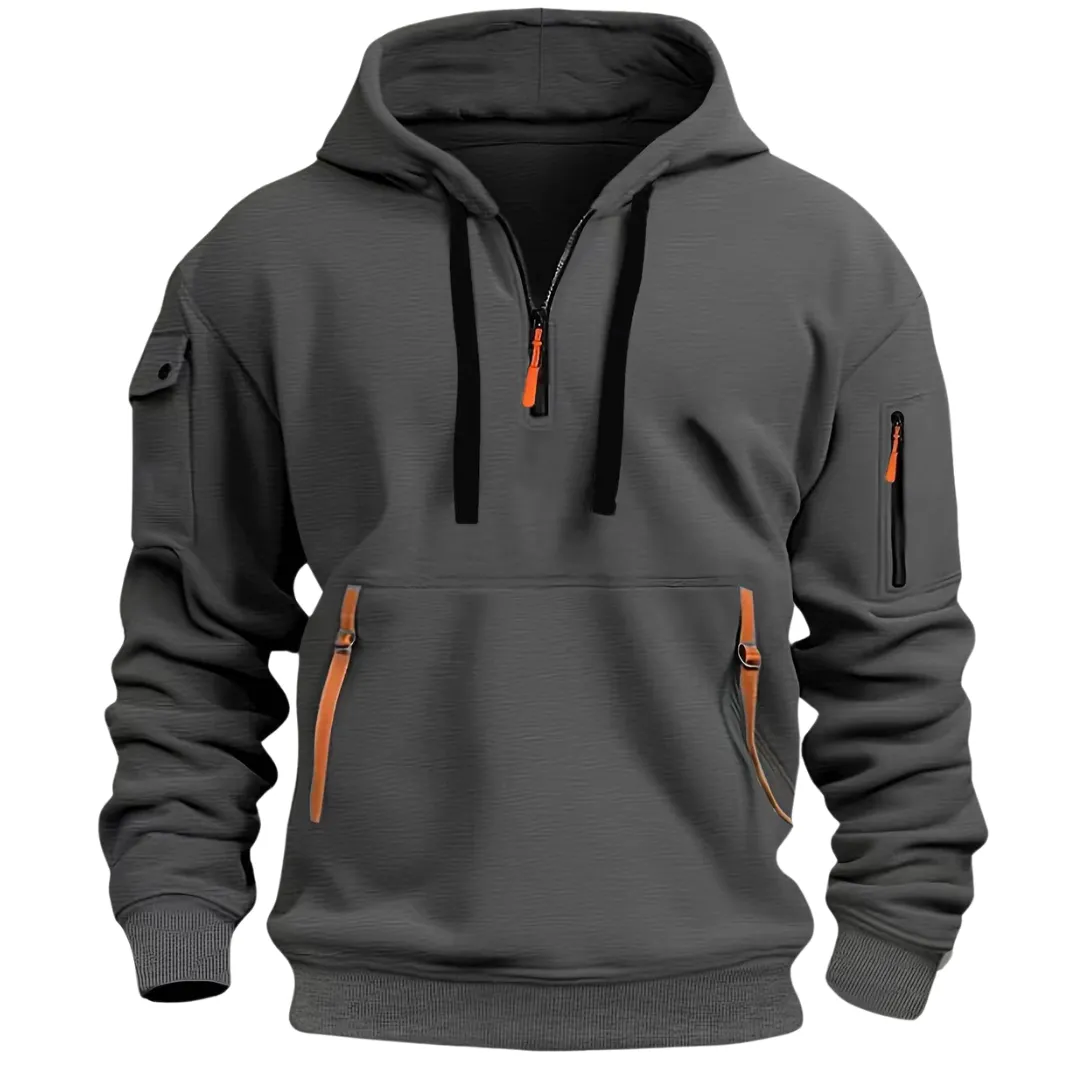 Arthur | Men's Zip Front Sports Hoodie sold by Northstyle Fashion product image thumbnail 5