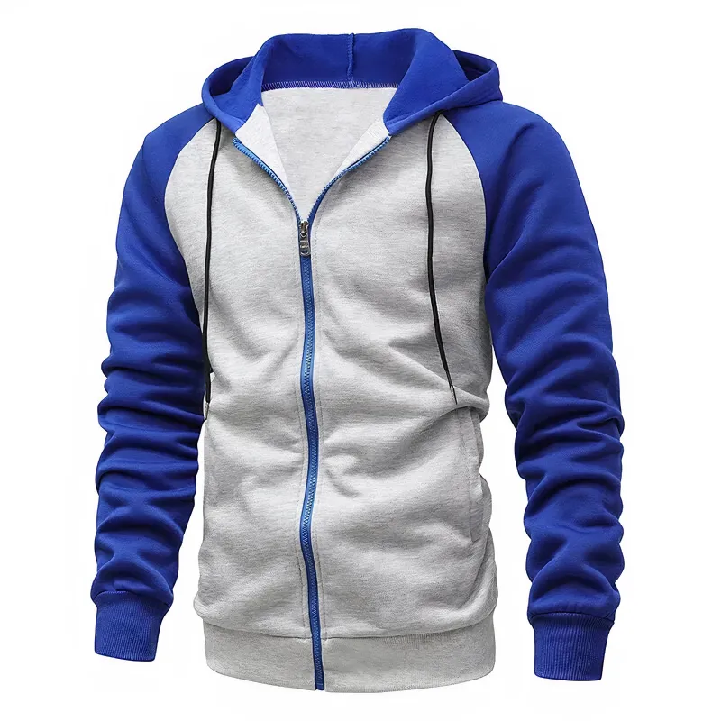 Kent | Men's Zip Up Sportswear Hoodie sold by Northstyle Fashion