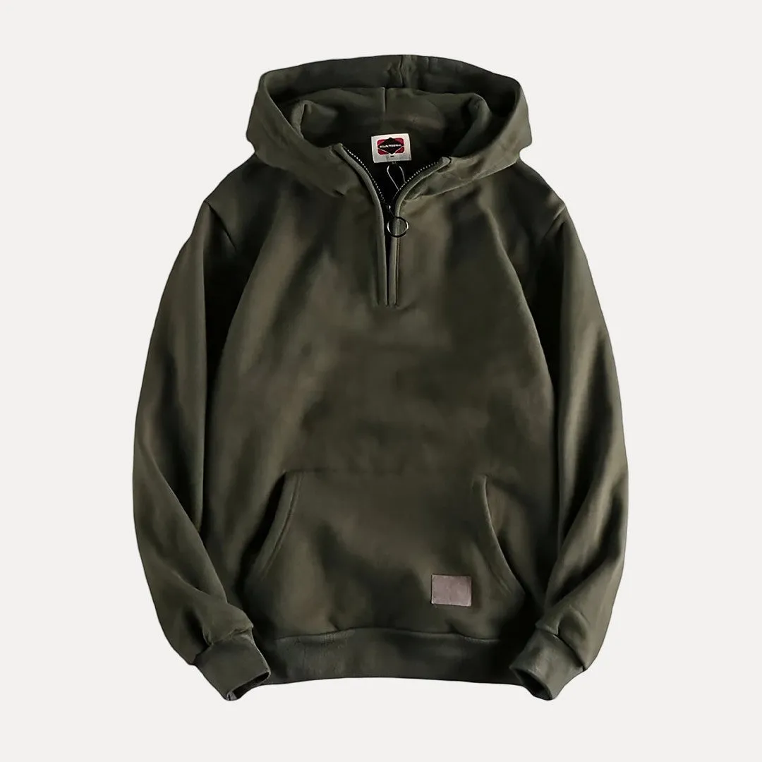 Dominic | Men’s Casual Half-Zip Pullover Hoodie sold by Northstyle Fashion product image thumbnail 2