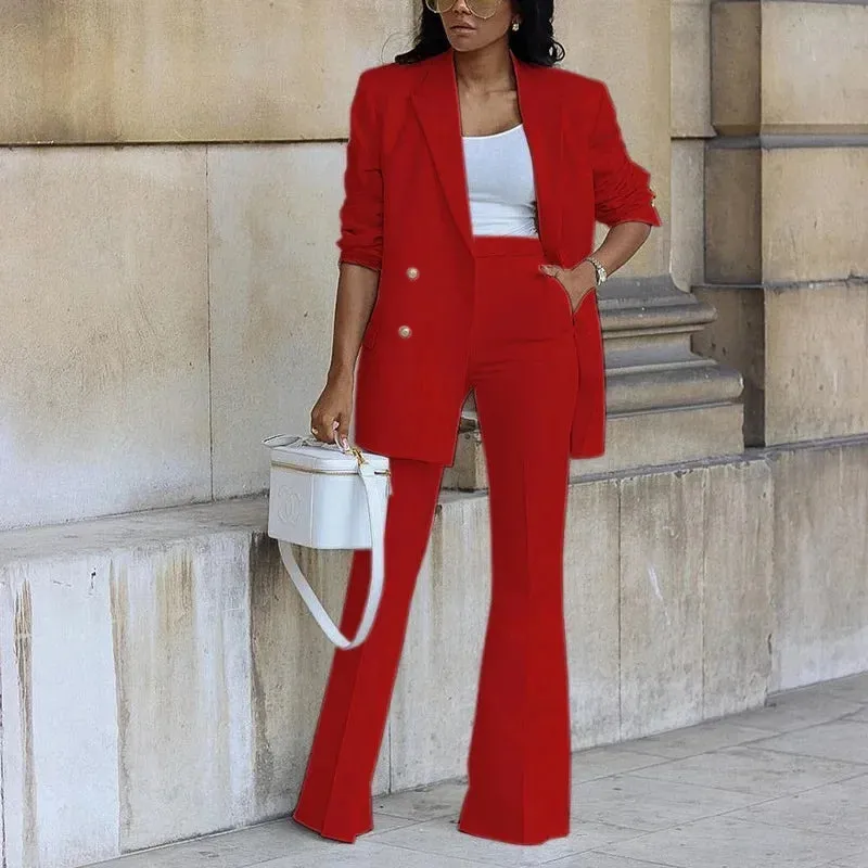 Lorna | Women’s Tailored Two-Piece Power Suit Set sold by Northstyle Fashion product image thumbnail 2