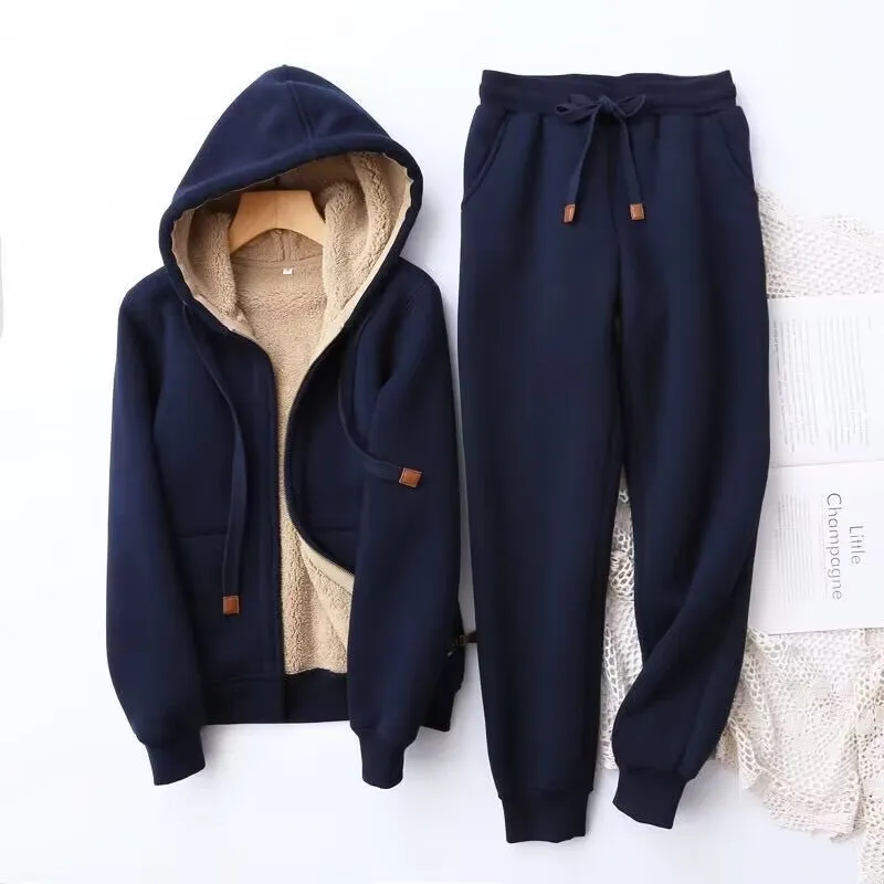 Layla | Women’s Cozy Winter Lounge Hoodie Jogger Set sold by Northstyle Fashion product image thumbnail 3