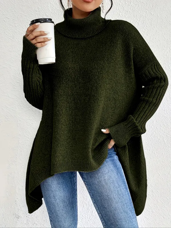 Luna | Women’s Winter Cashmere Turtleneck sold by Northstyle Fashion