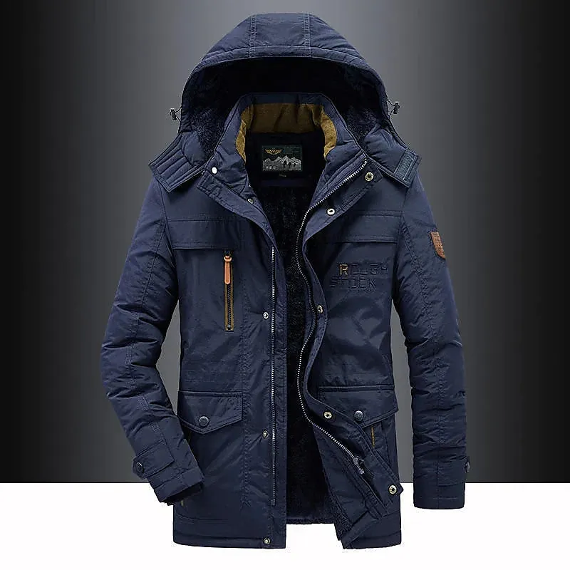 Leon | Men's Utility Pocket Heavy Duty Winter Jacket sold by Northstyle Fashion product image thumbnail 3