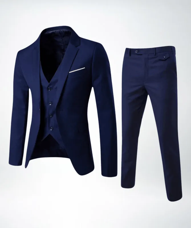 James | Men's Slim Fit Three Piece Suit sold by Northstyle Fashion