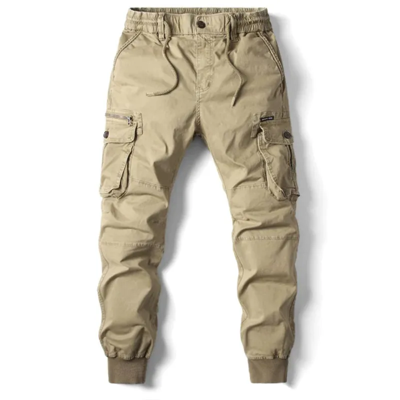 William | Men’s Stretch Fit Utility Cargo Pants with Pockets sold by Northstyle Fashion