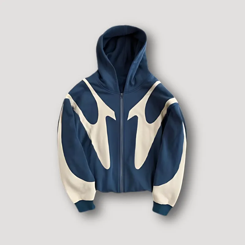 Logan | Men’s Zip Up Graphic Hoodie sold by Northstyle Fashion