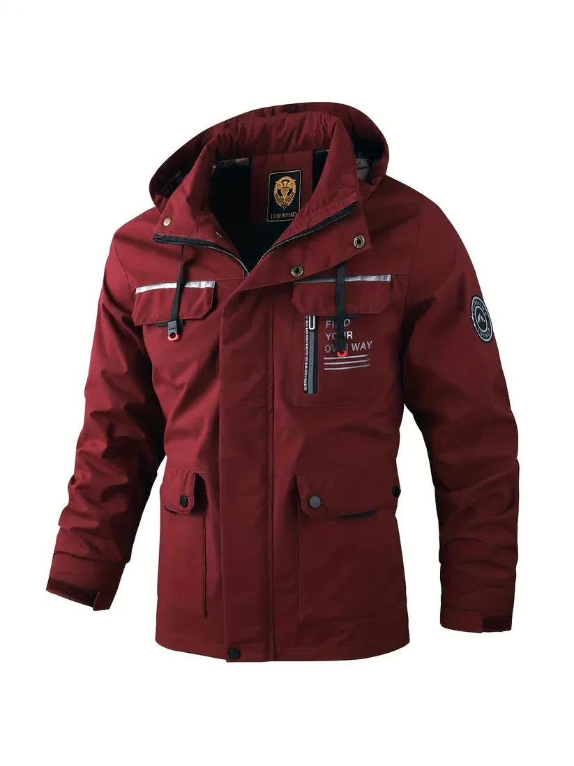 Oliver | Men’s Waterproof Winter Jacket with Hood sold by Northstyle Fashion product image thumbnail 5