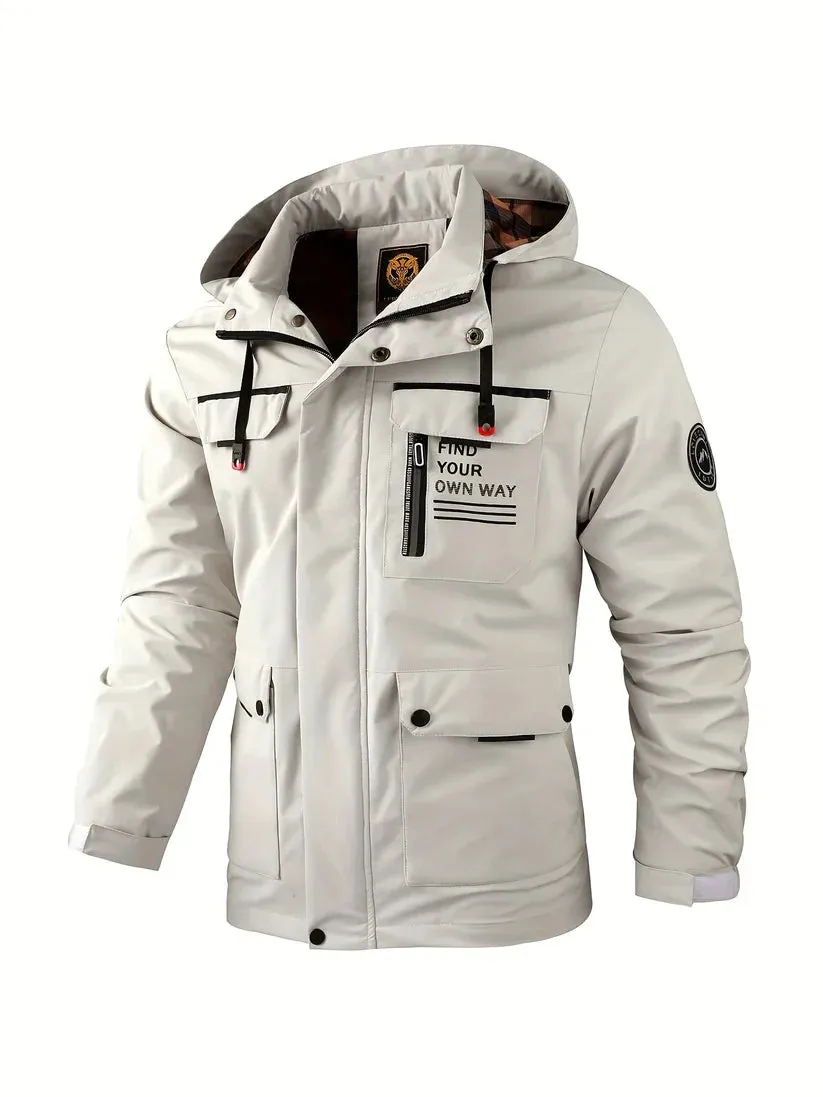 Oliver | Men’s Waterproof Winter Jacket with Hood sold by Northstyle Fashion product image thumbnail 3