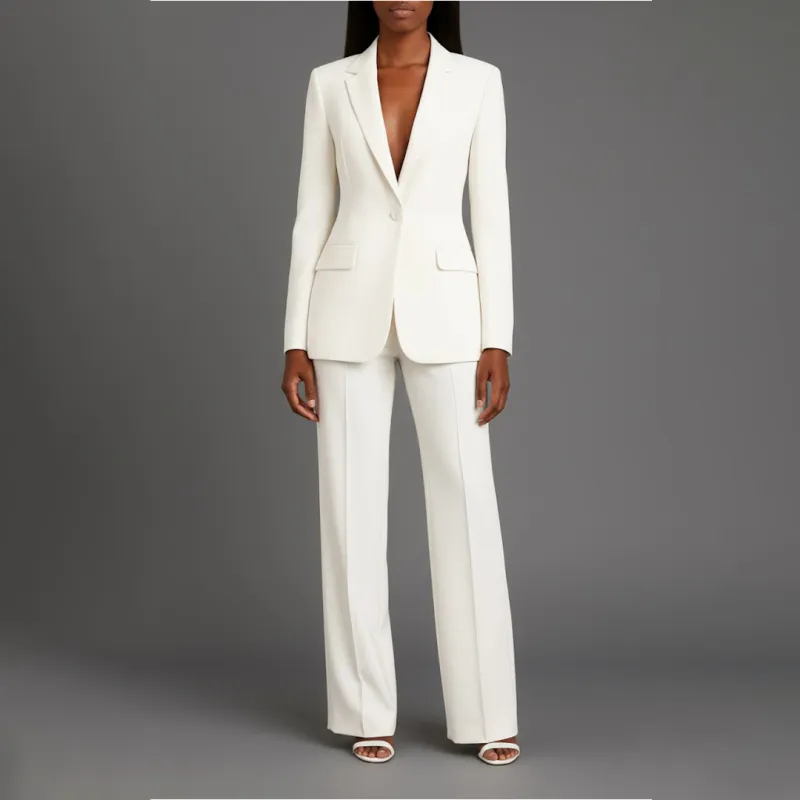 Christine | Women’s Formal Refined Tailored Blazer Suit Set sold by Northstyle Fashion
