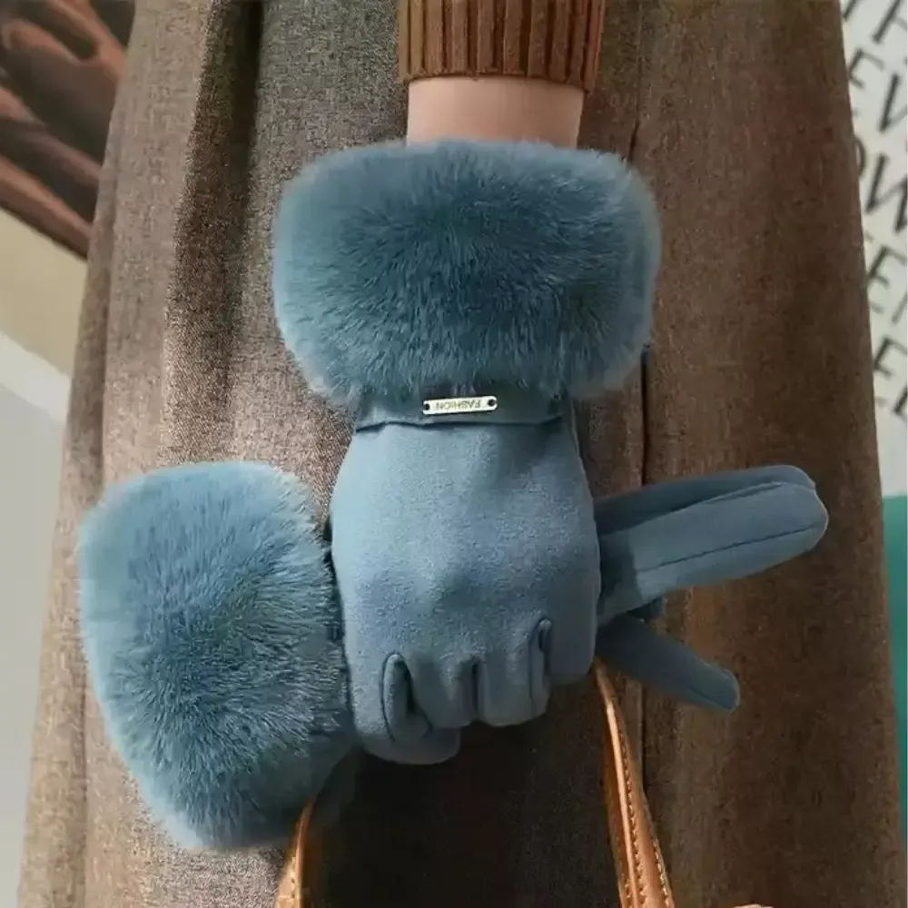 Chloe Luxe Fur Gloves sold by Northstyle Fashion product image thumbnail 5